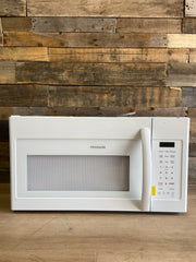 White Frigidaire 1.8 Cu. Ft. Over-The-Range Microwave