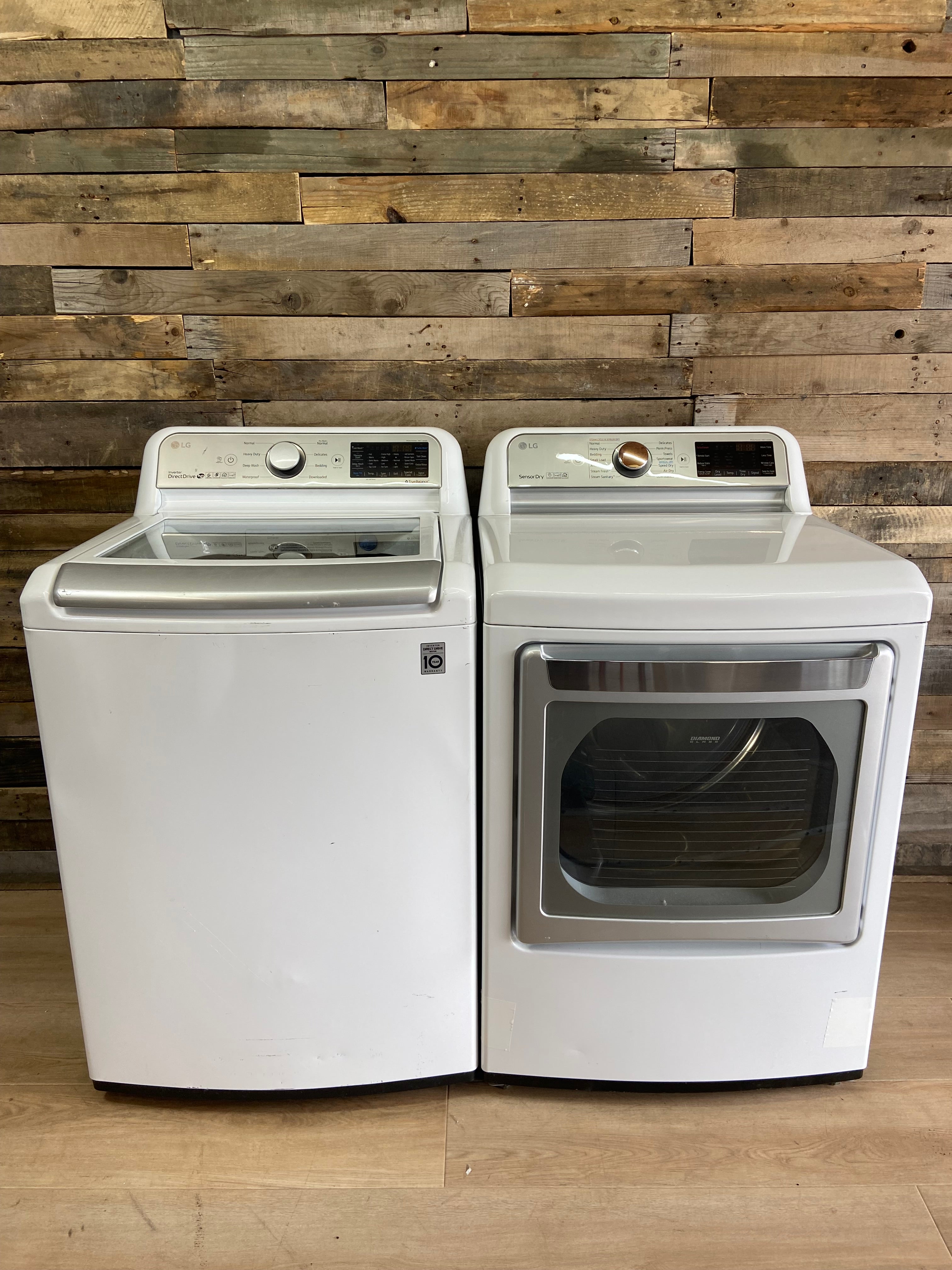 Lg Large Capacity Top Load Set (Agitator)