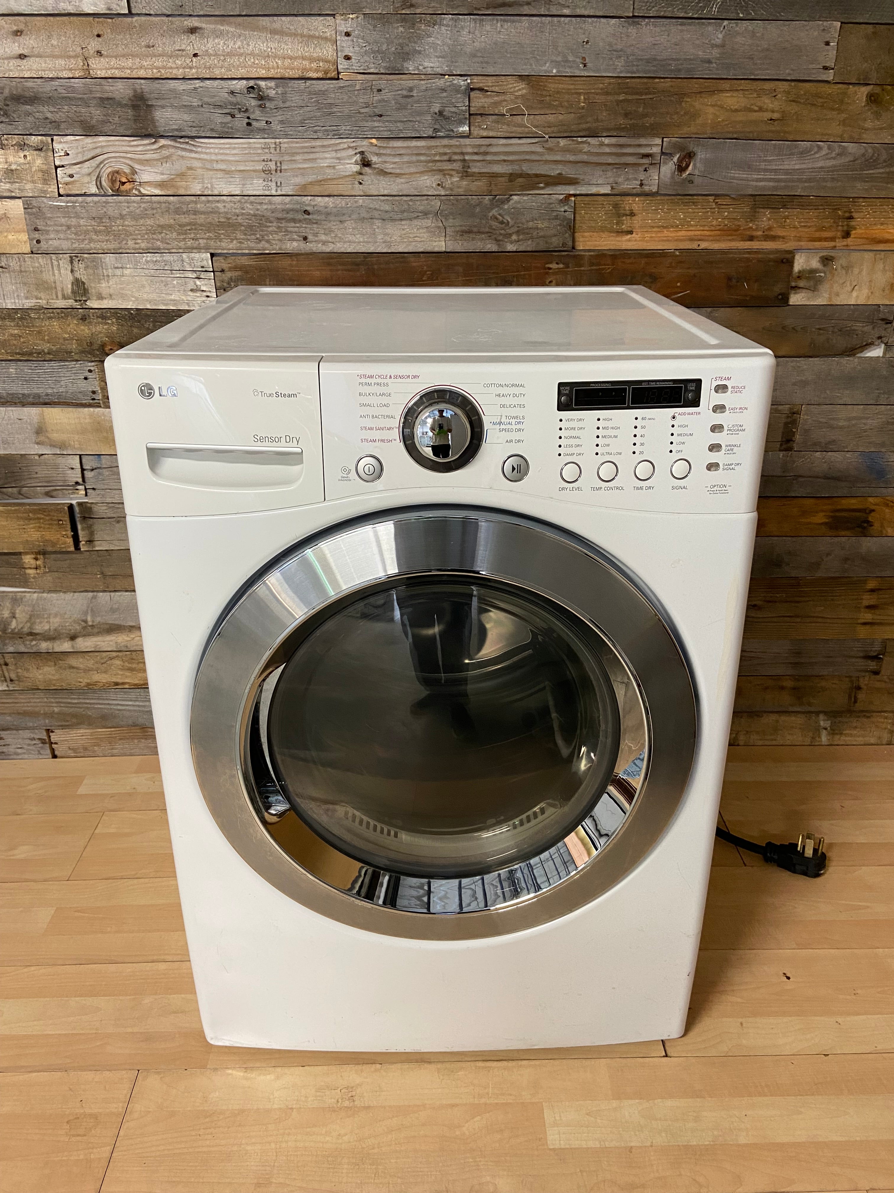 LG White Front load Dryer