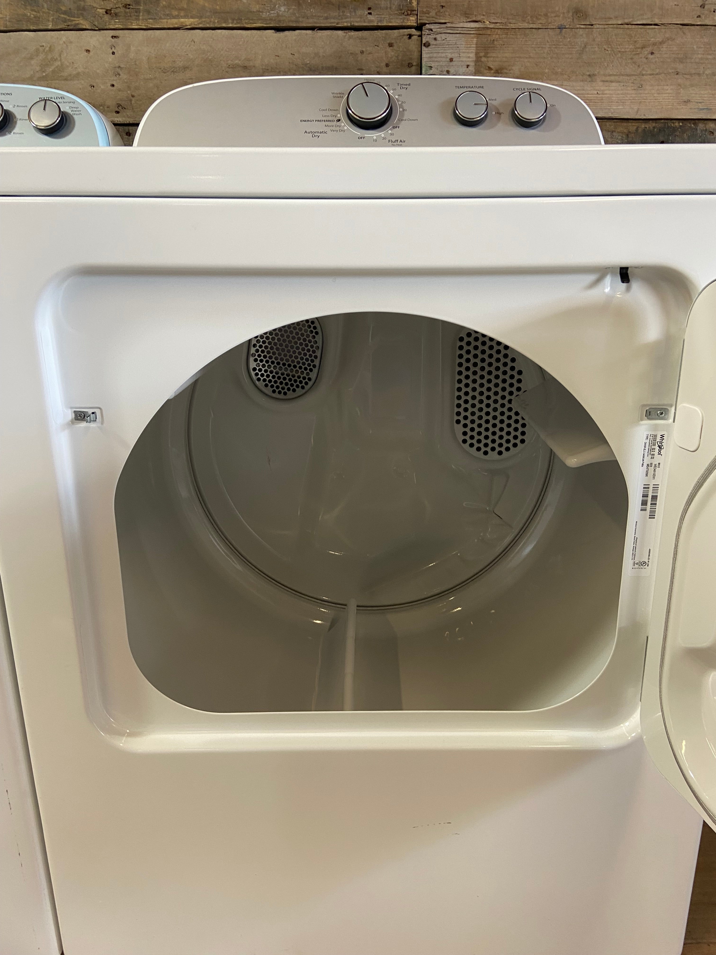 Whirlpool Top Load Washer & Dryer Set