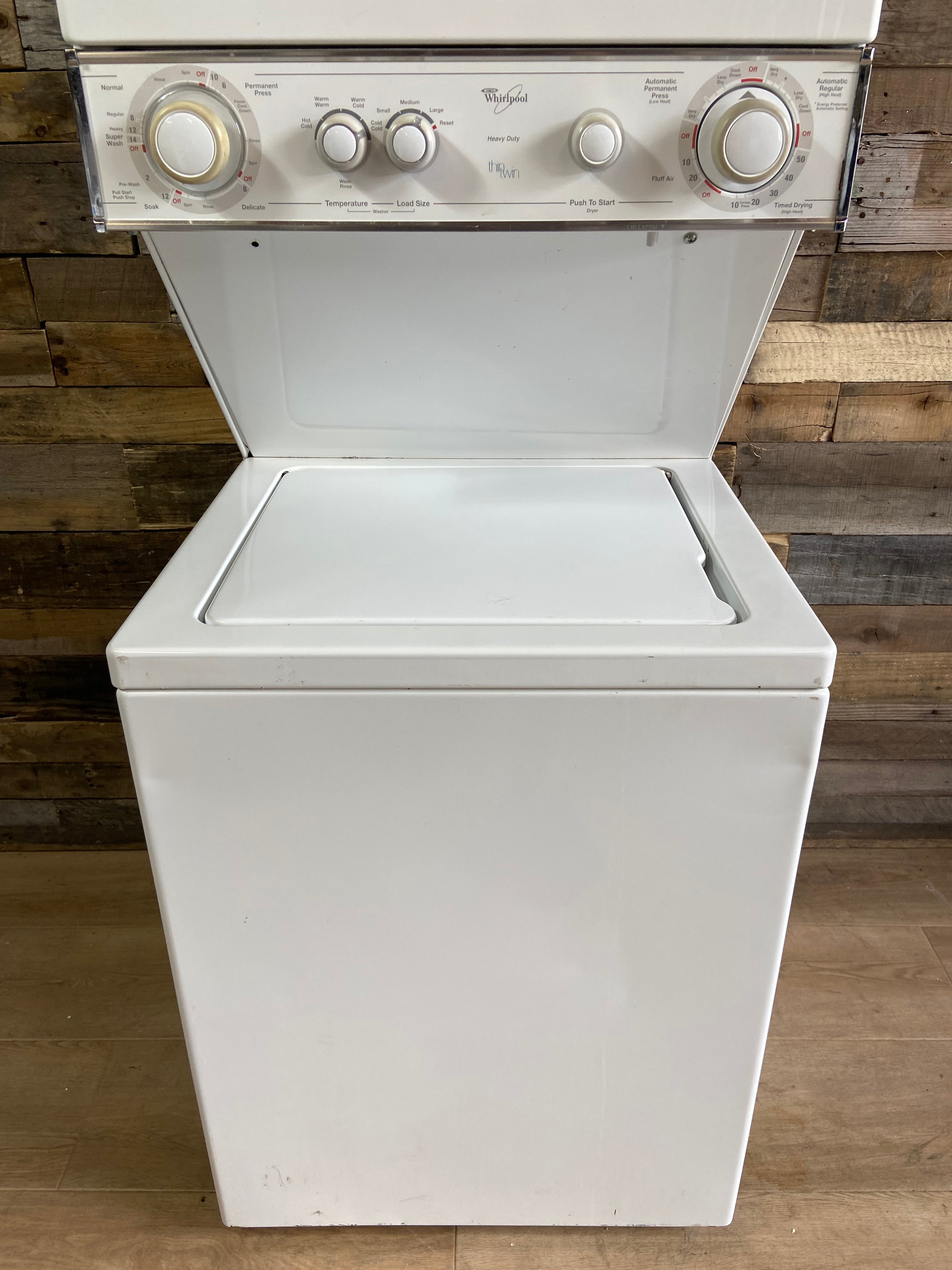 Whirlpool Thin Twin 24inch Stackable (240v)