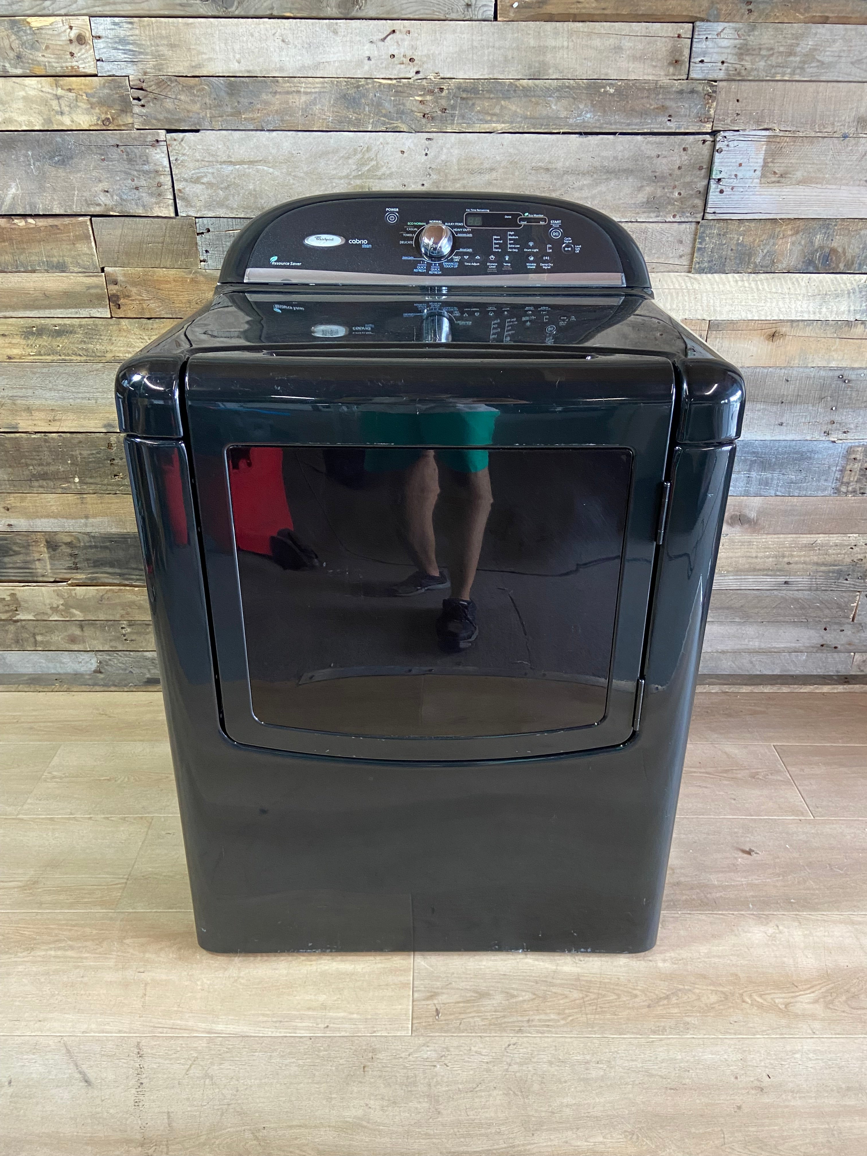 Black Whirlpool Cabrio Dryer