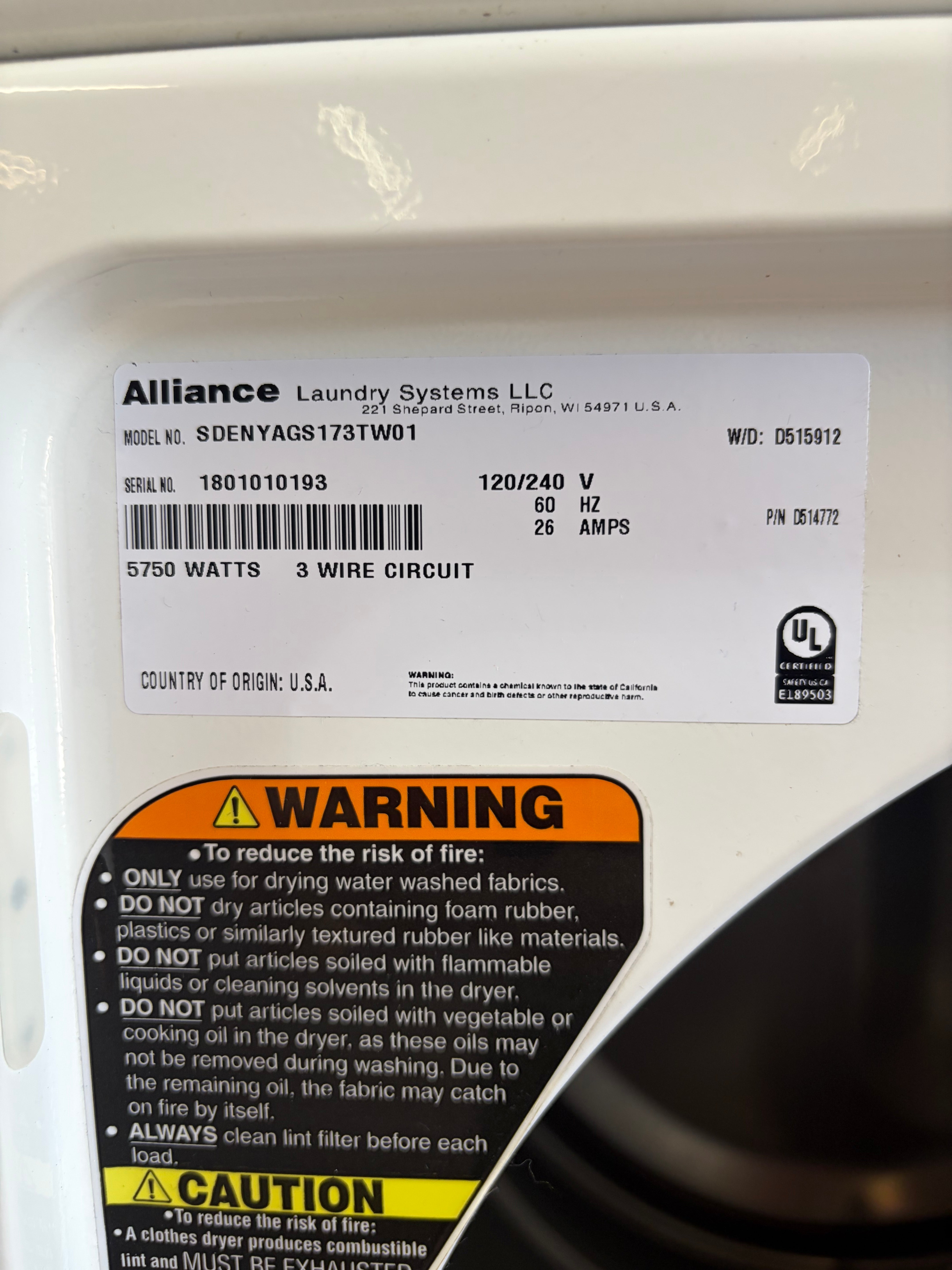 SpeedQueen Commercial Front Load Washer Dryer Set