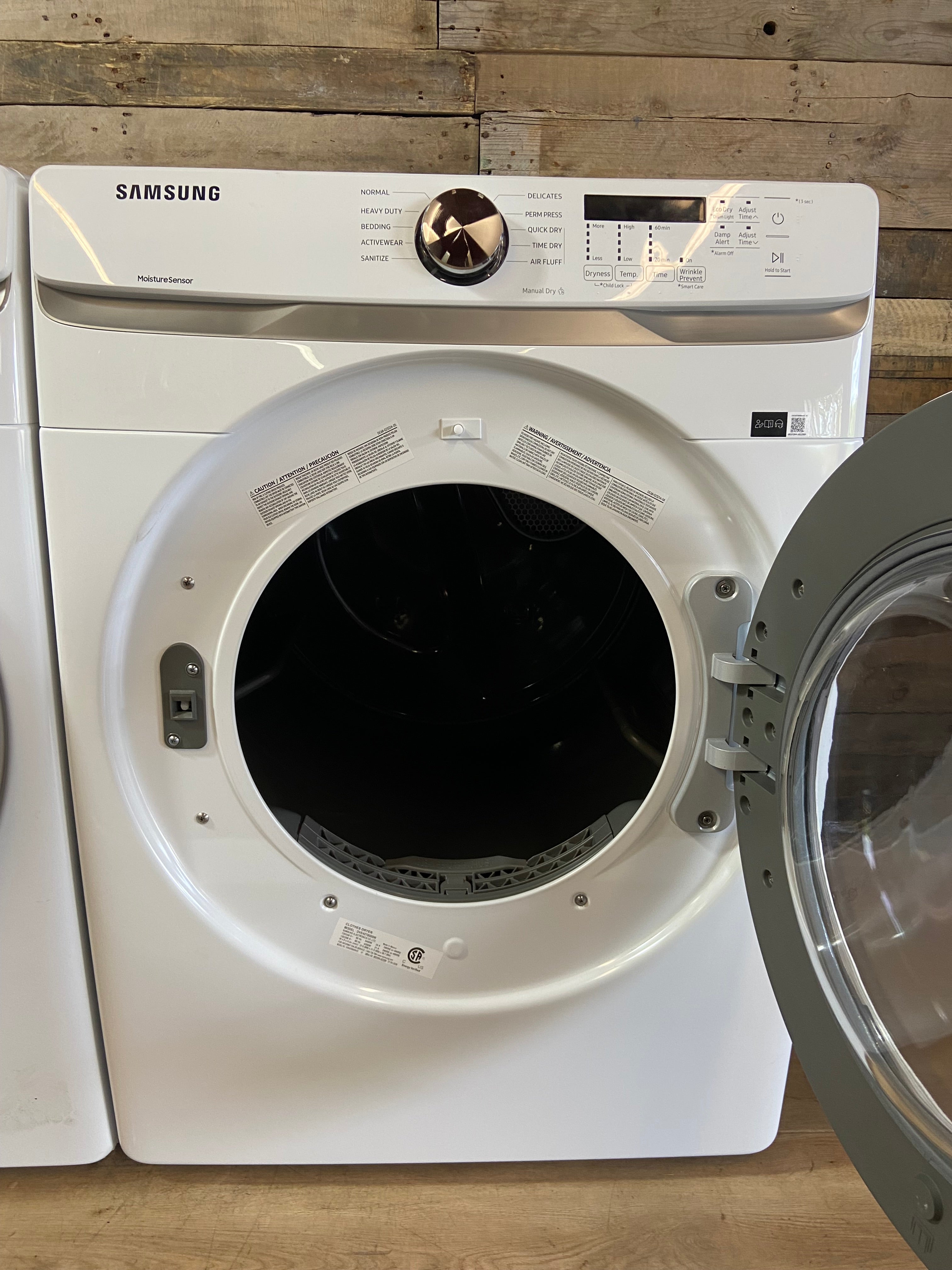 Samsung White 4.5 Cu Ft Front Load Set