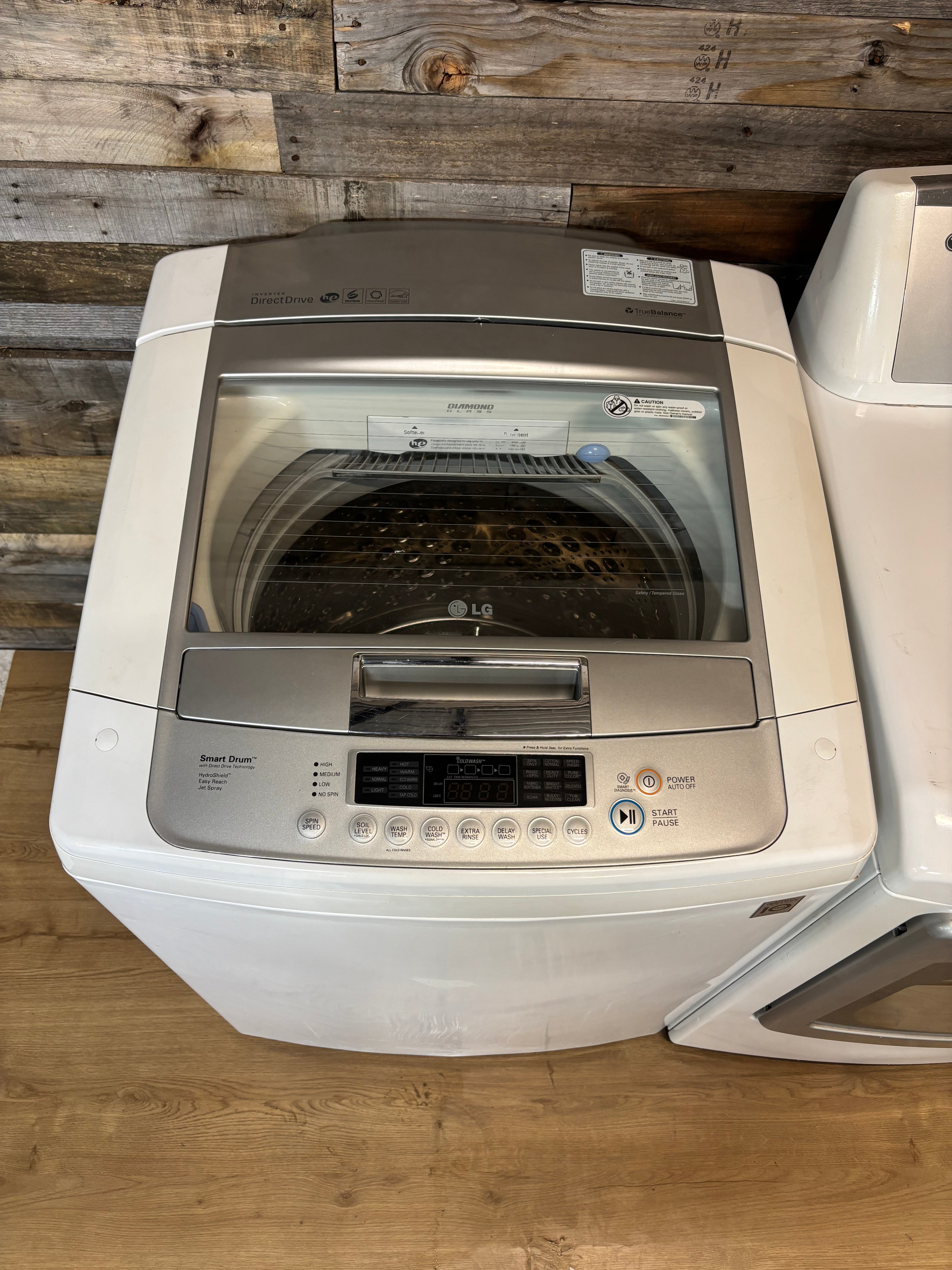 LG Smart Drum Top Load Washer Set