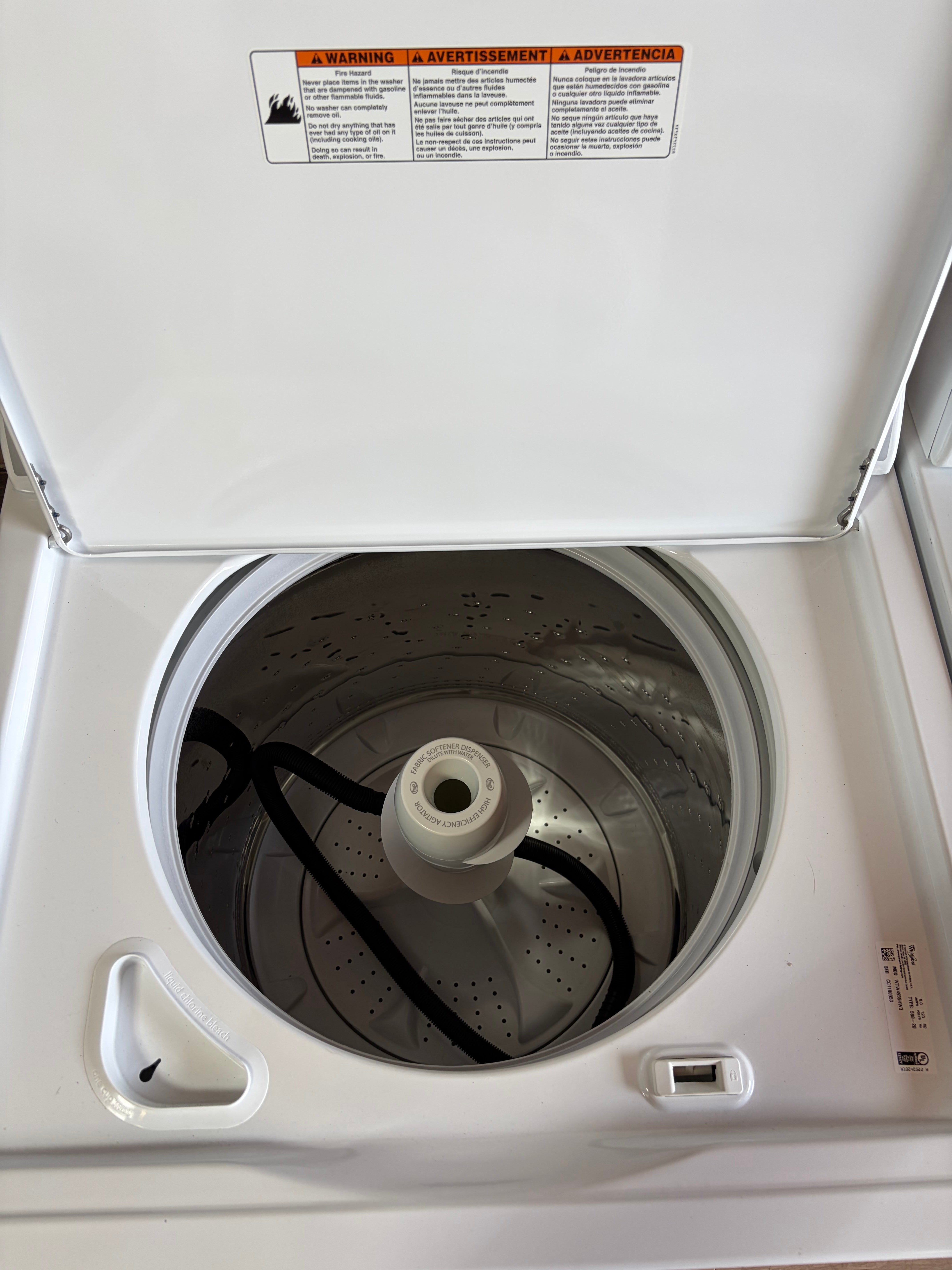 Whirlpool Grey Face Large Capacity