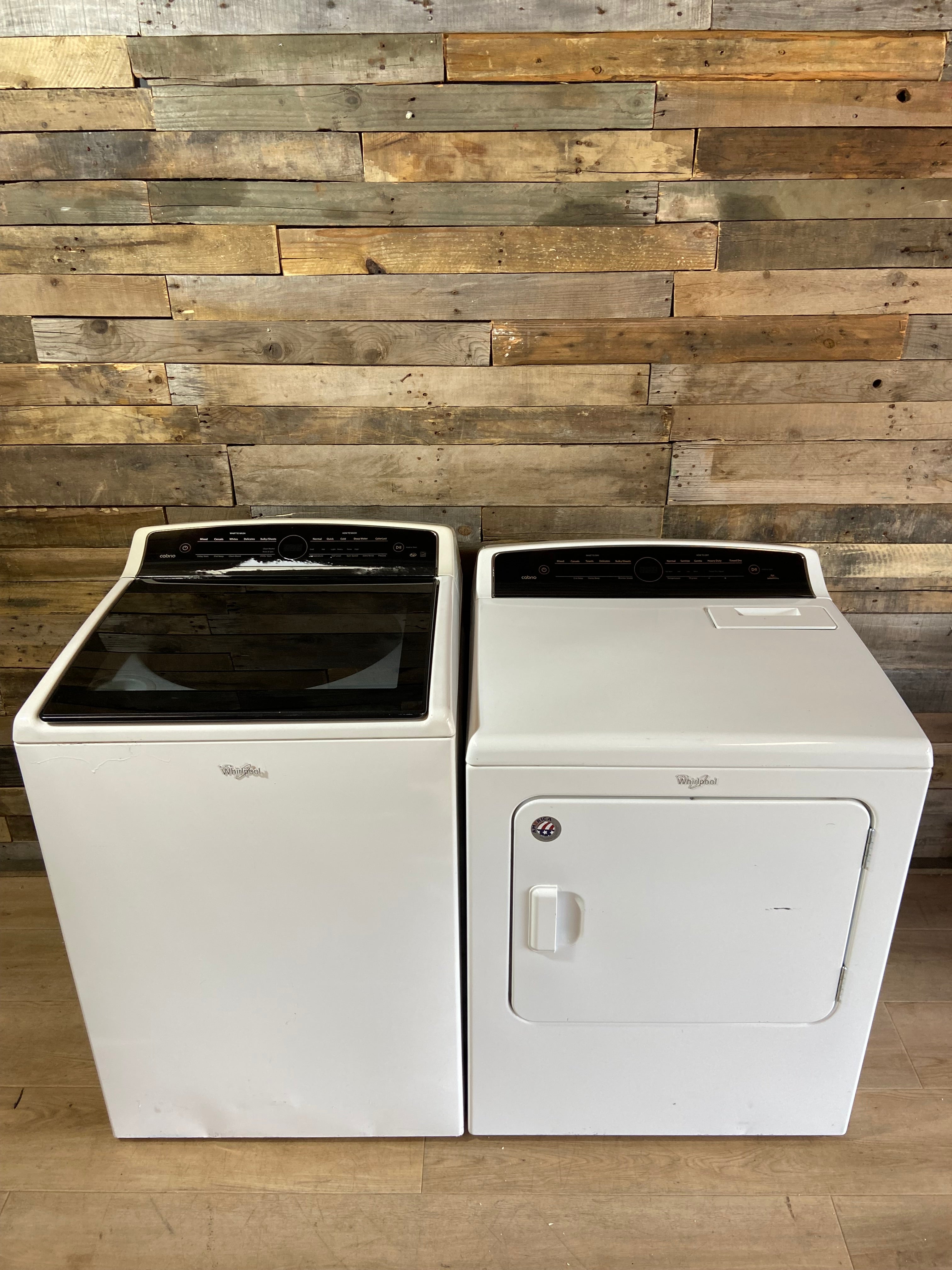 Whirlpool Cabrio Washer & Dryer Set
