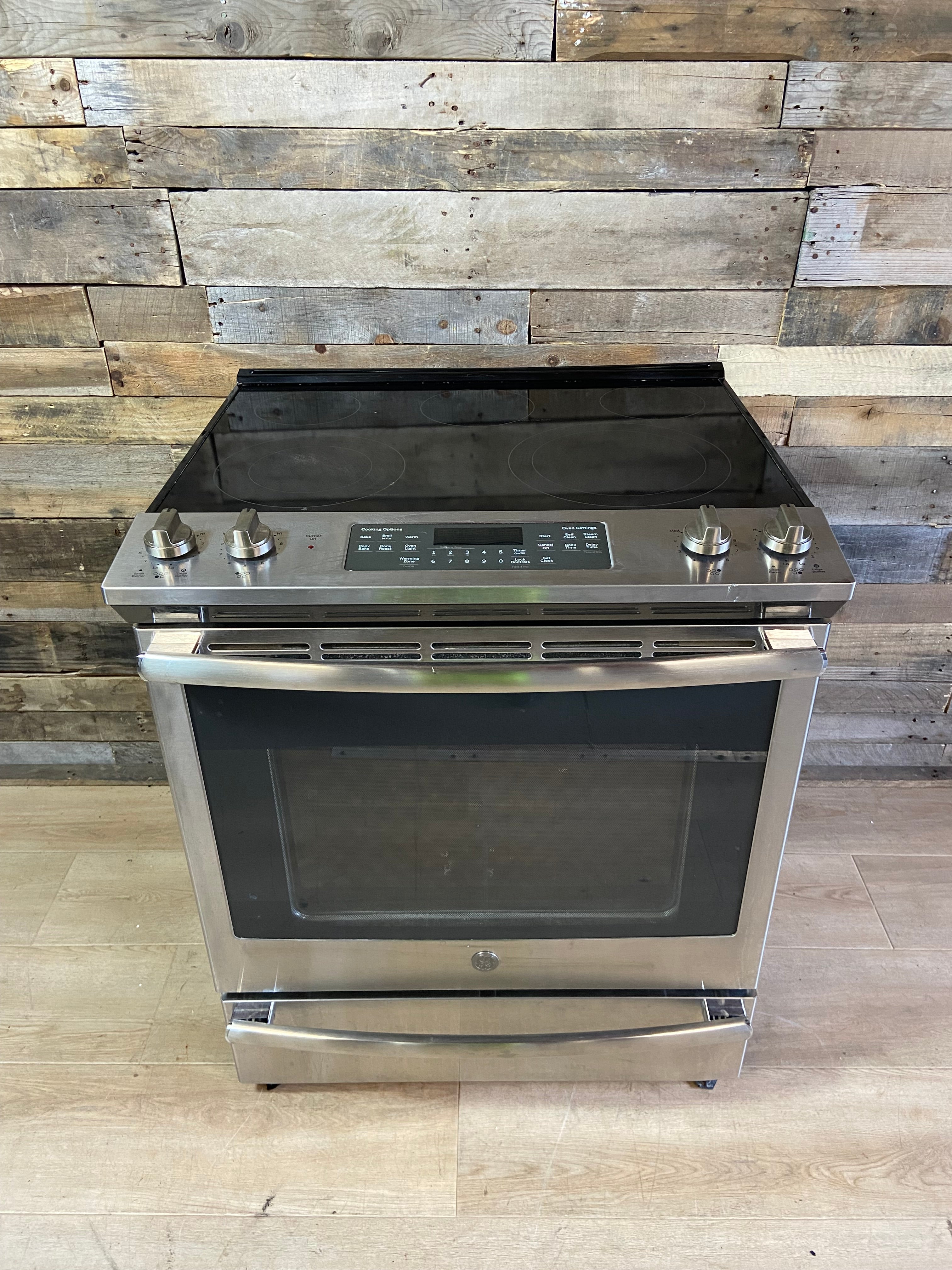 GE Slide In Range Convection Oven