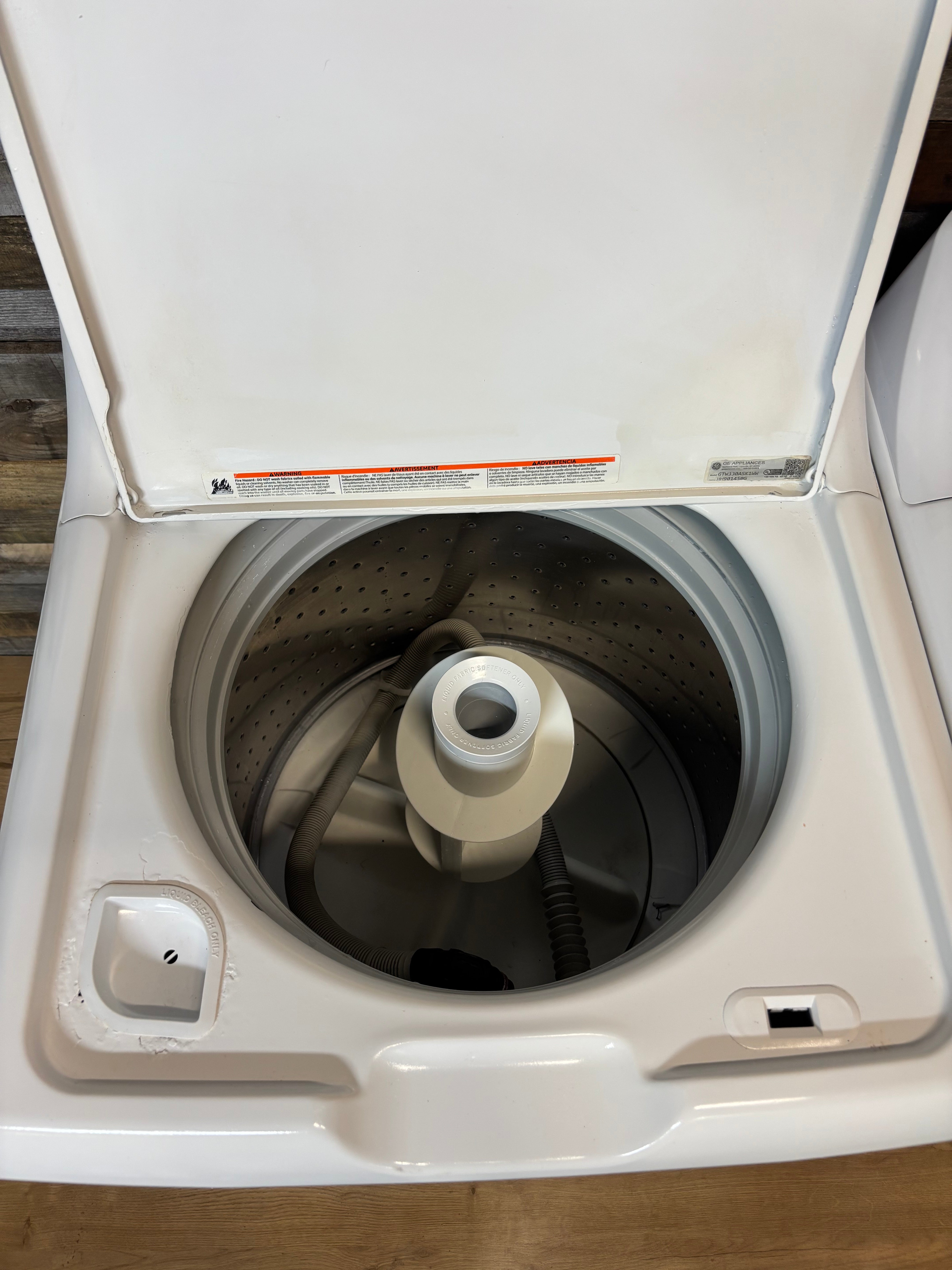 GE Top Load Washer Set