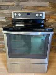 Whirlpool Stainless Glass Top Convection Range