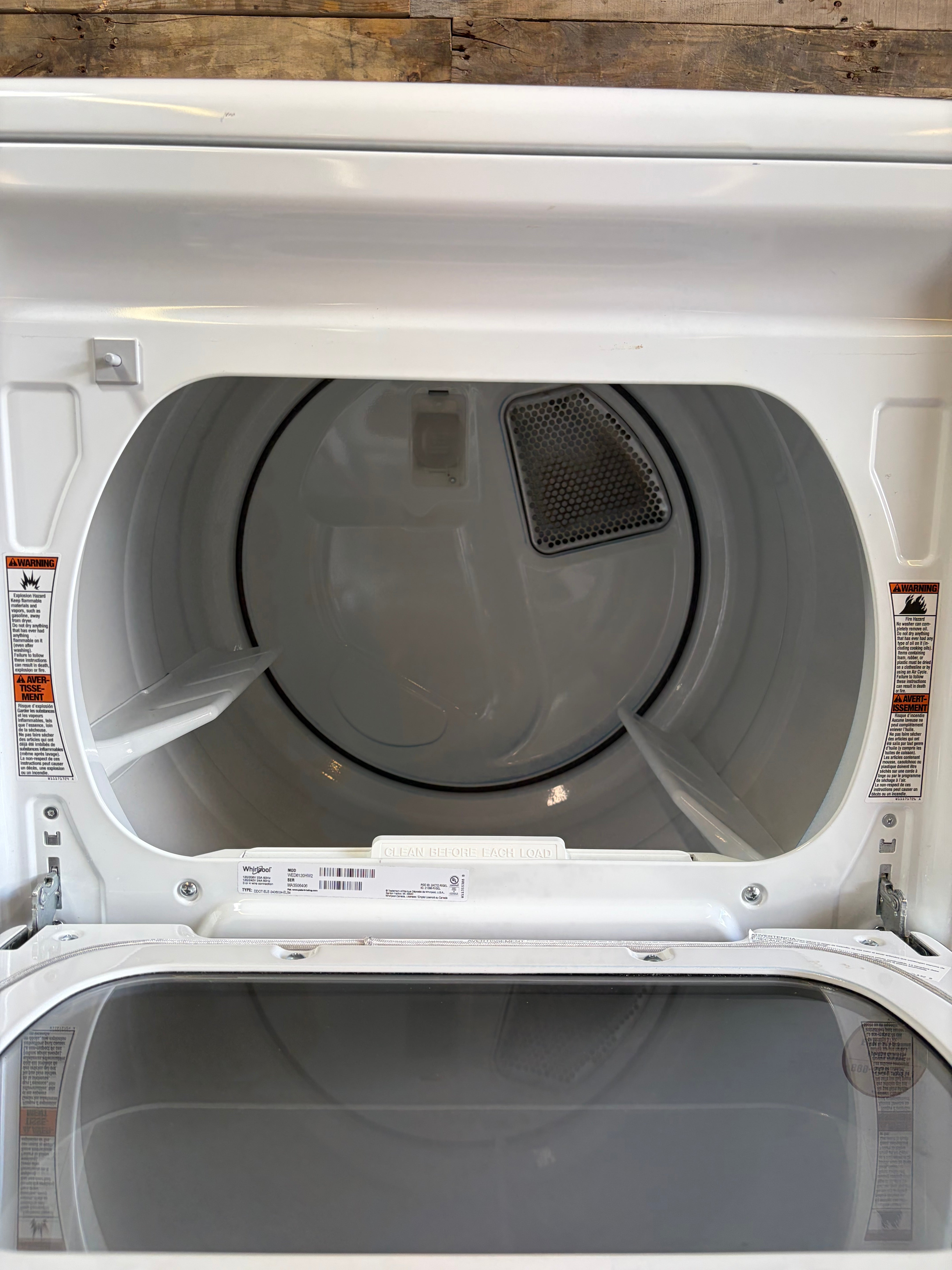 Whirlpool Glass Door Load N Go Top Load Set