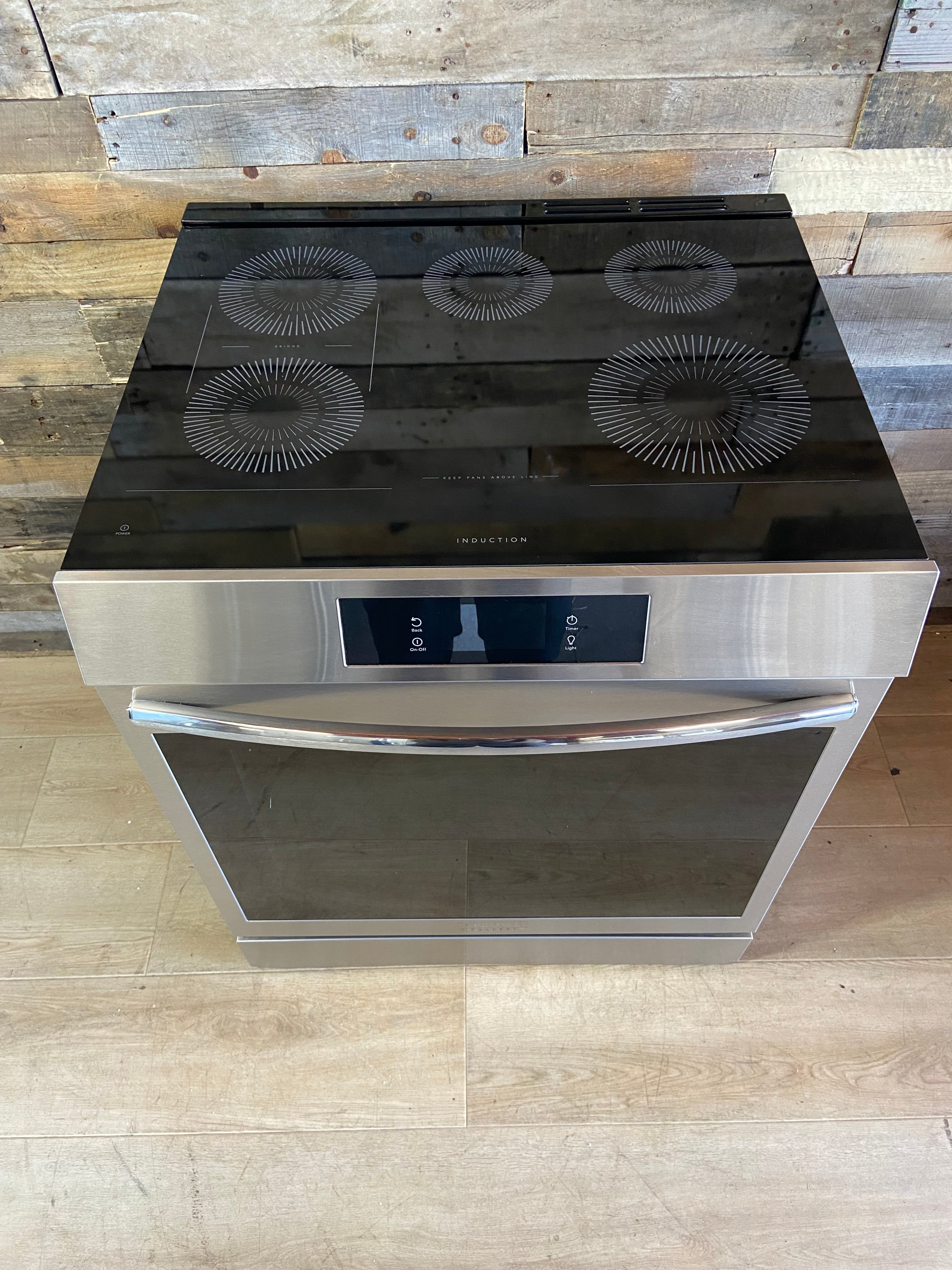 Frigidaire Gallery Induction Slide-In Range with Air Fry & Convection Oven – Stainless Steel