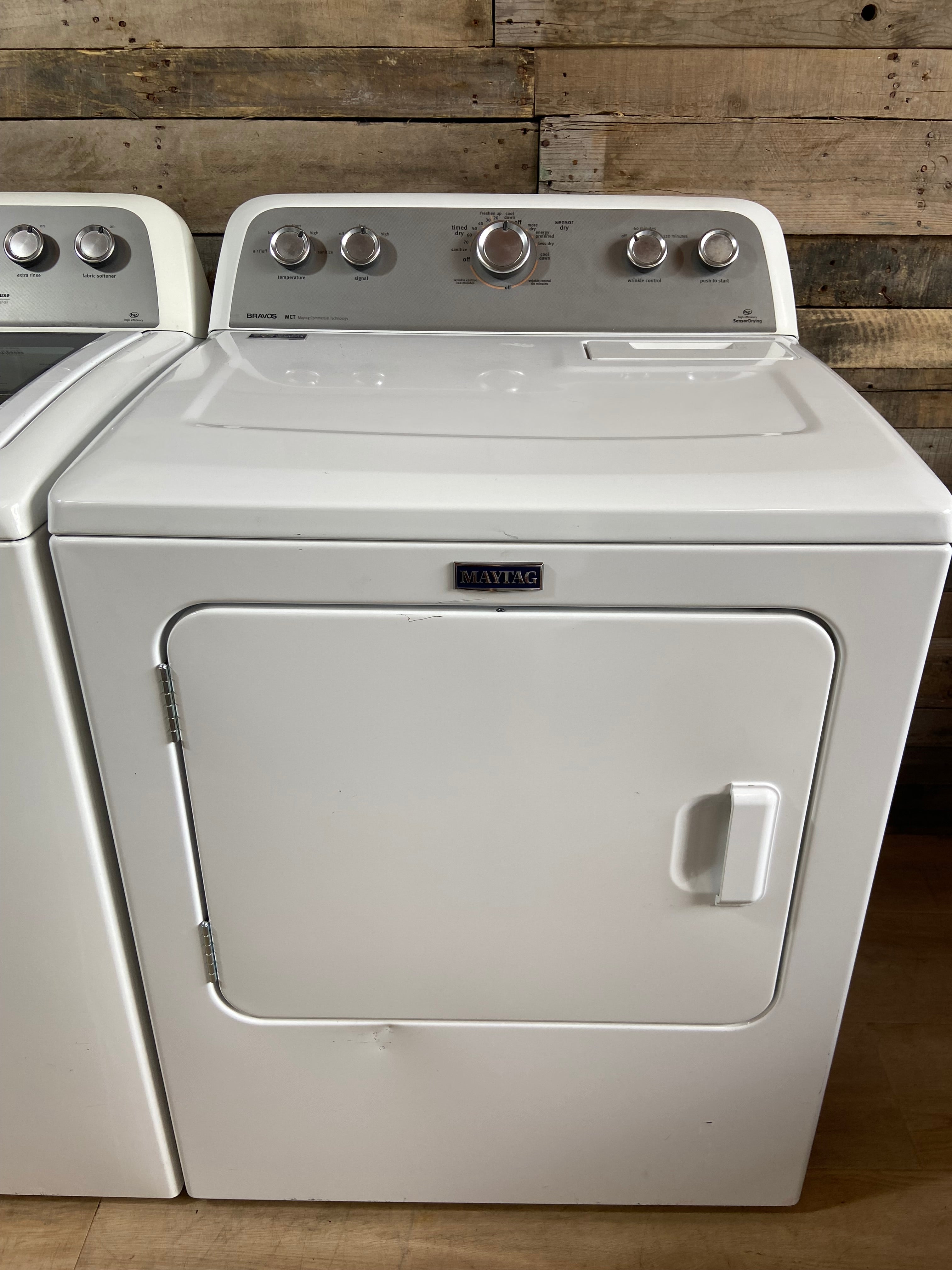 Maytag Bravos MCT Washer & Dryer Set