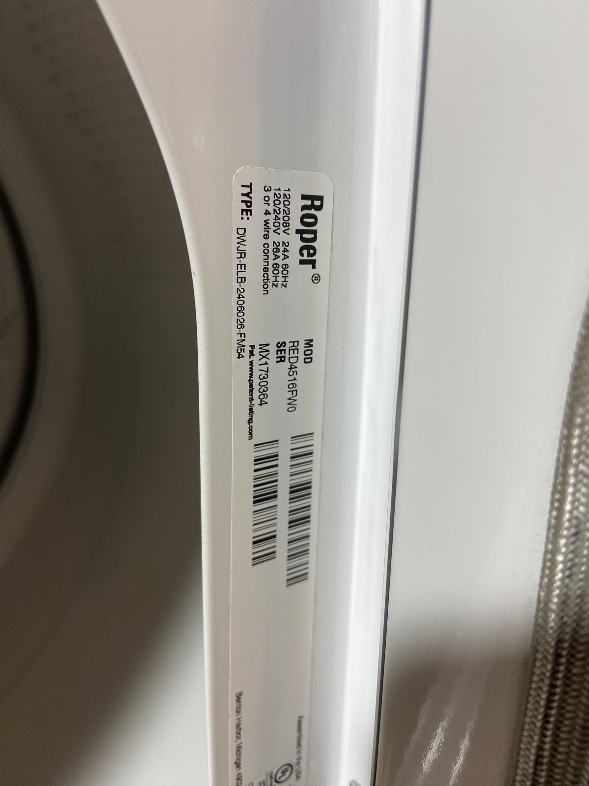 Roper Washer & Dryer Set