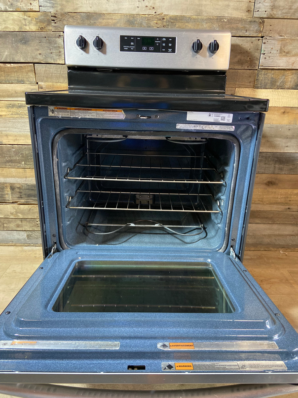 Whirlpool Stainless Steel 4 Burner Range