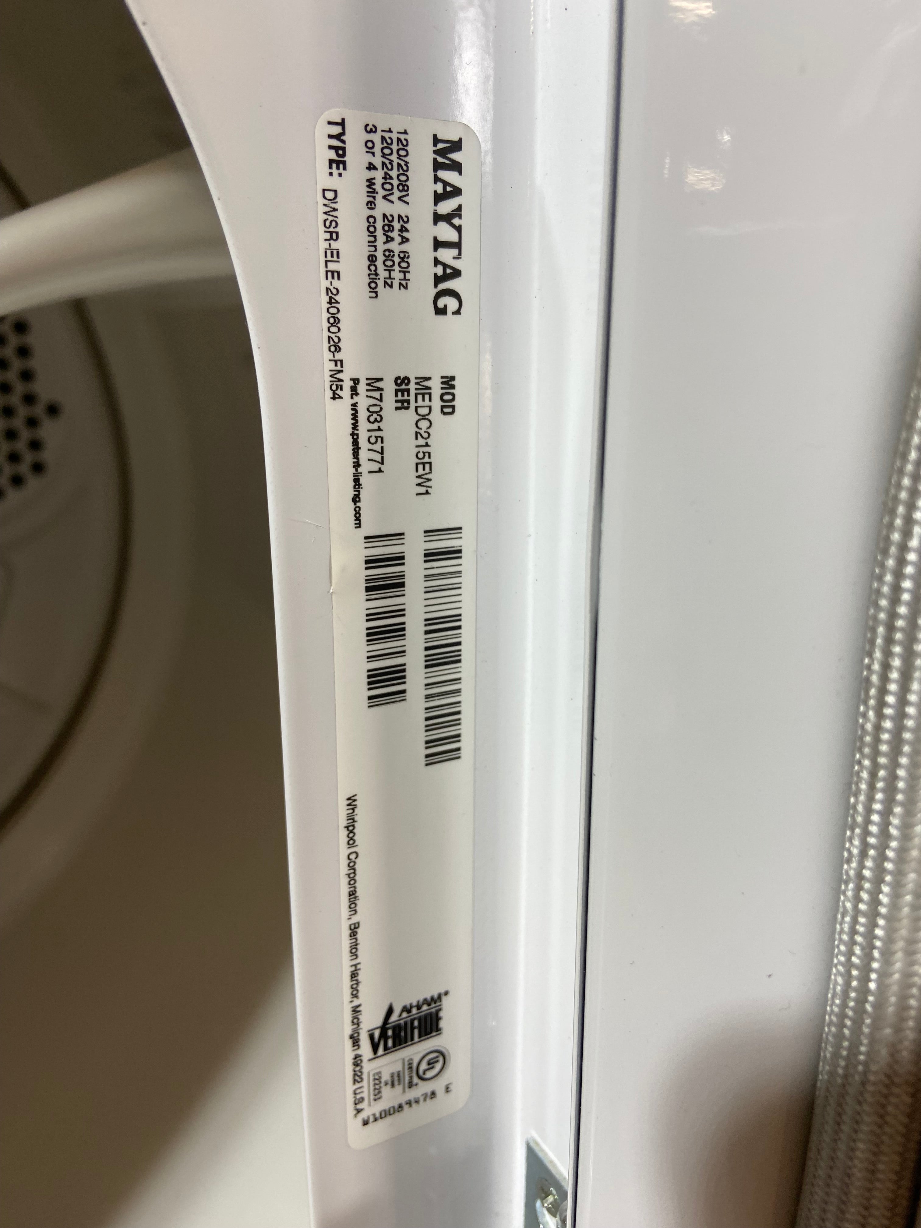Maytag Centennial Top Load Large Capacity Washer & Dryer Set