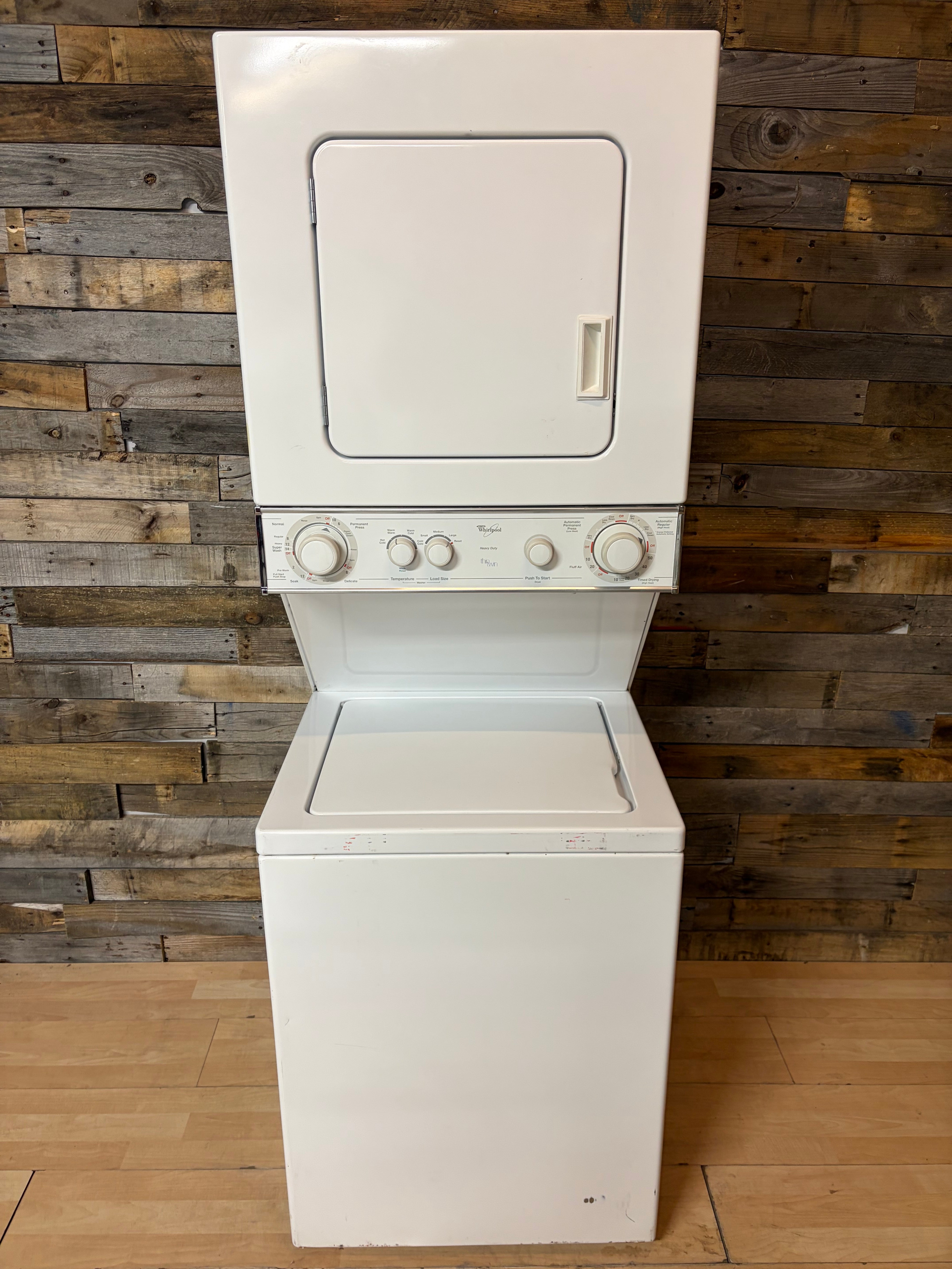 Whirlpool ThinTwin 24 in 240v Stackable