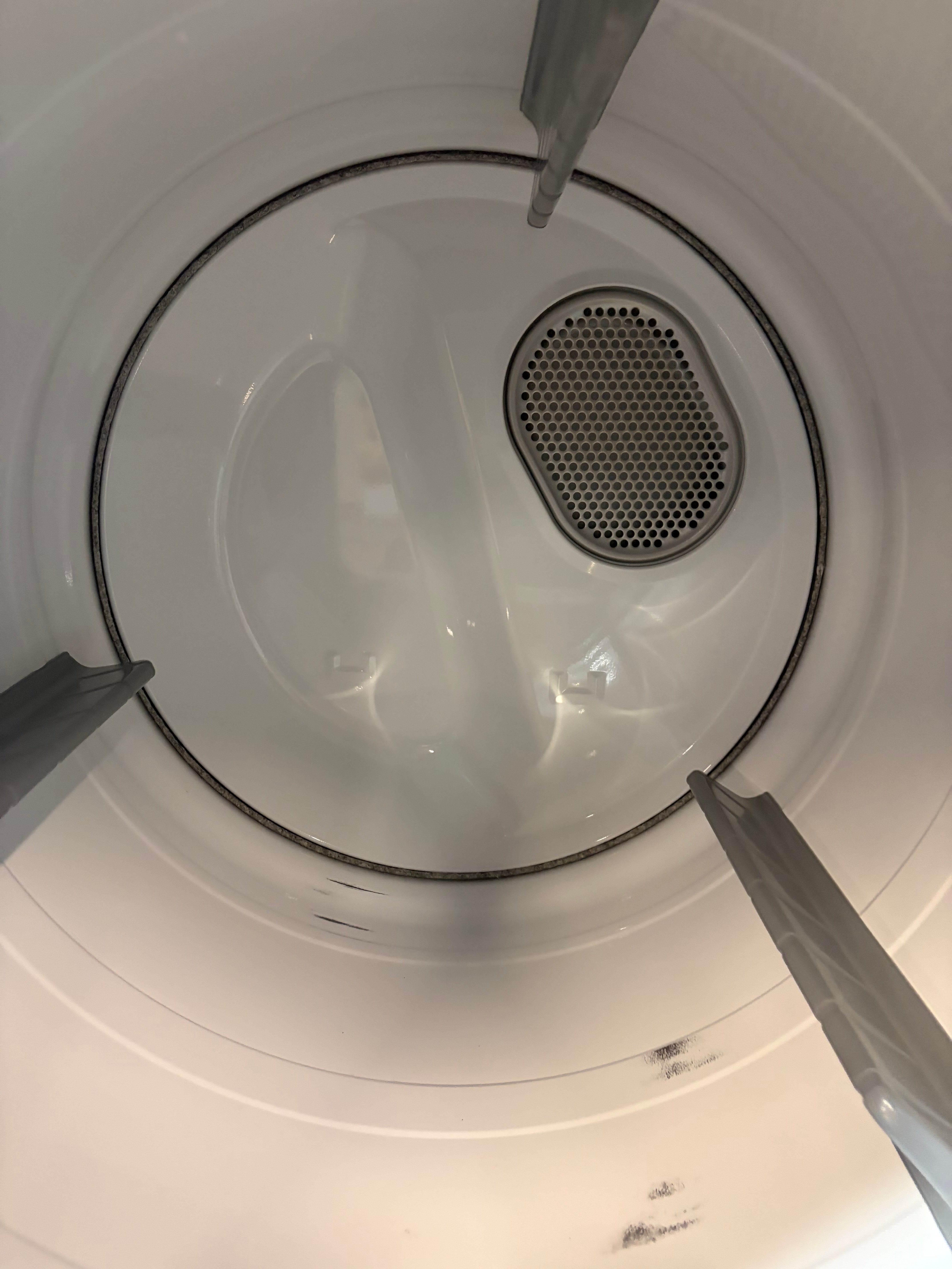 Samsung White Moisture Sensor Dryer