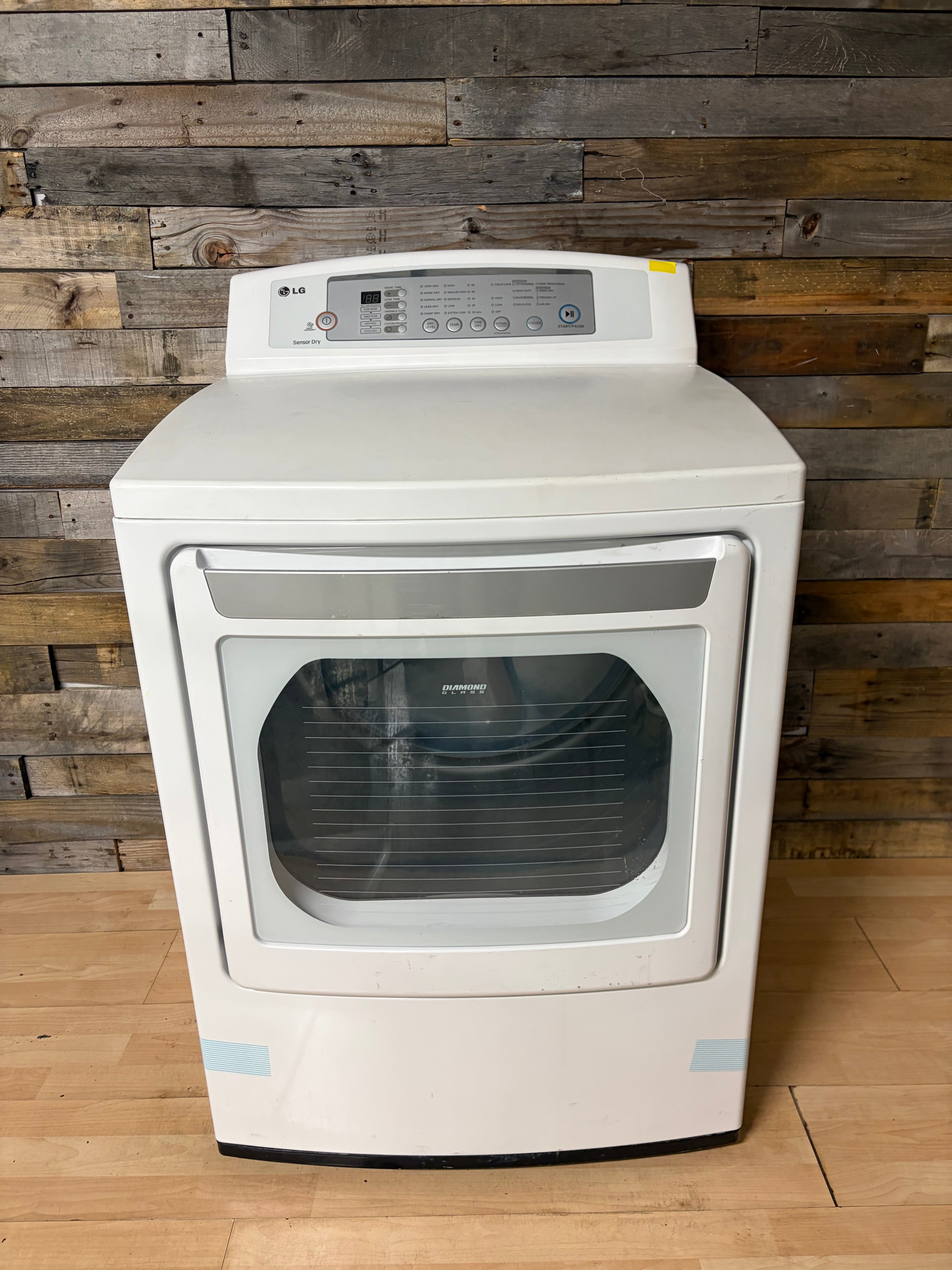 LG White Dryer