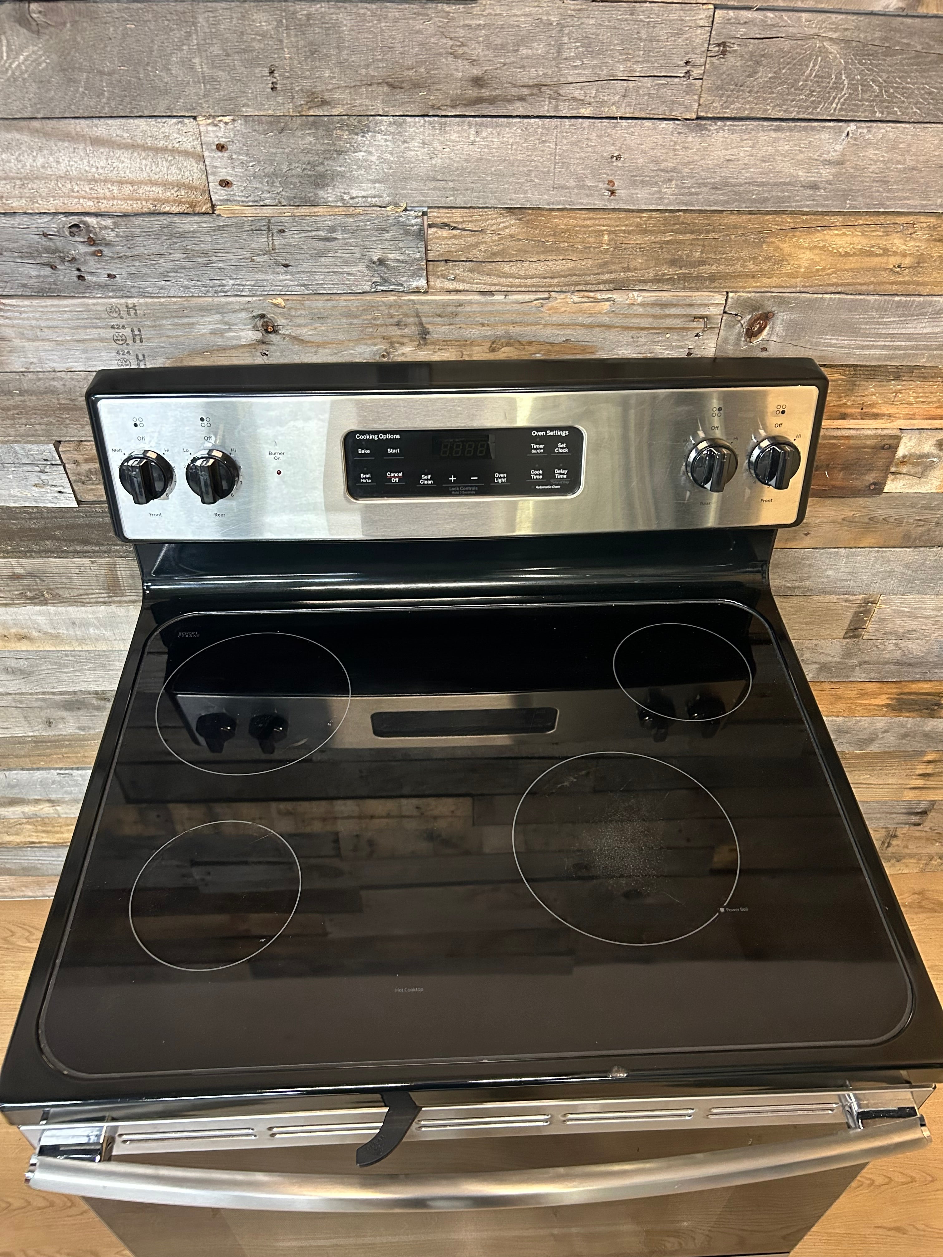 GE Stainless Range
