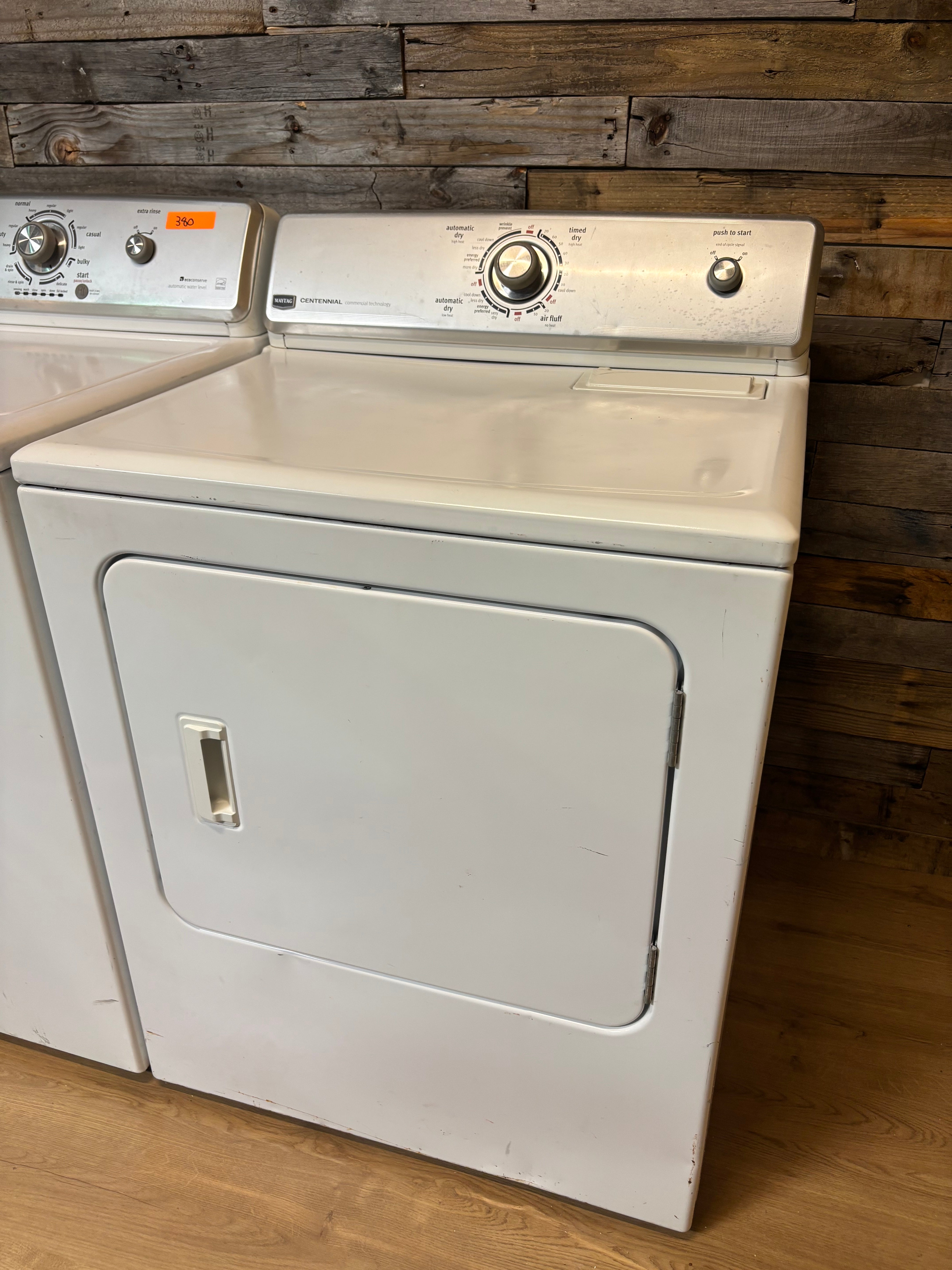 Maytag Centennial White Top Load Set