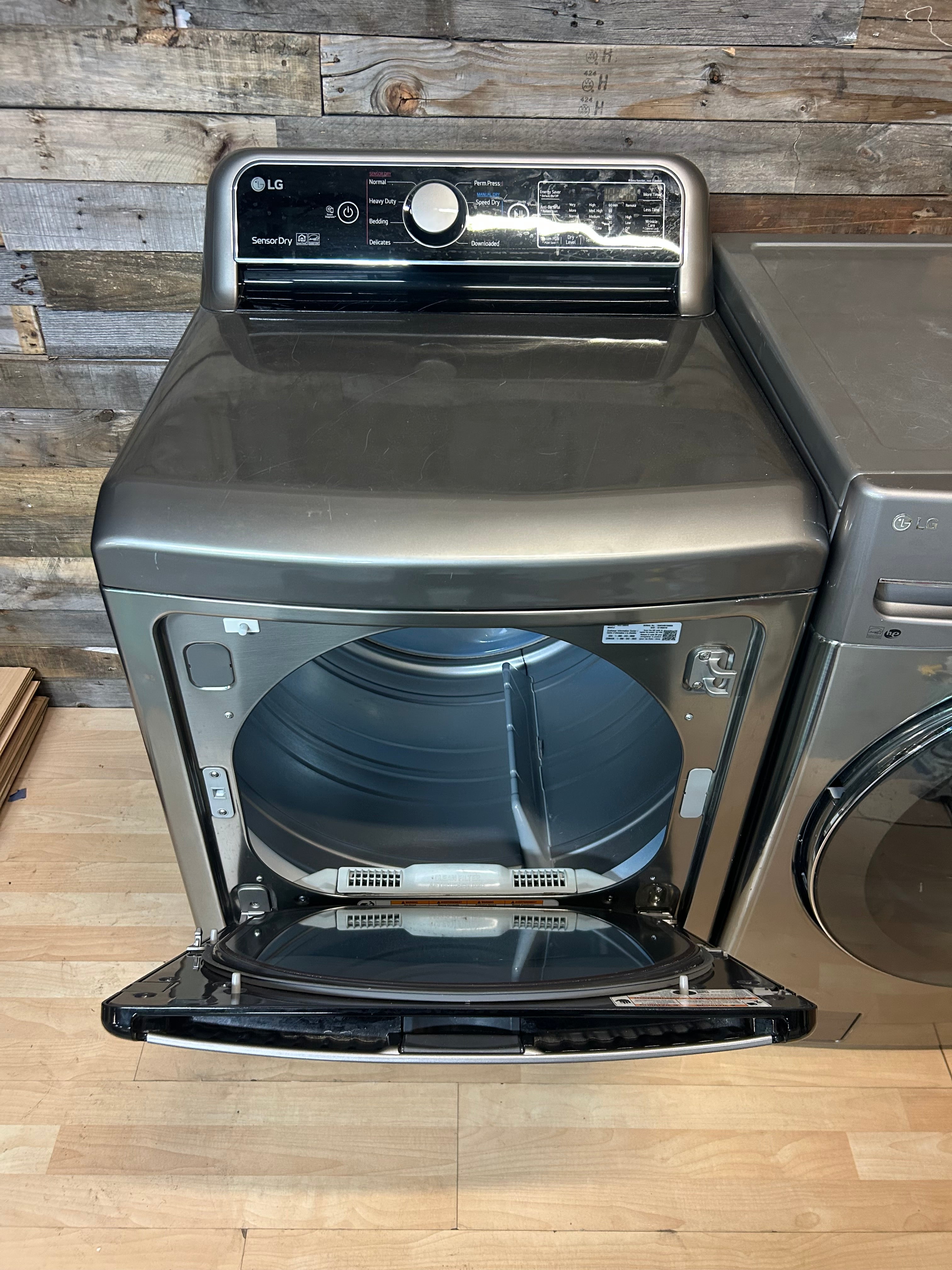 LG Silver Direct Drive Front Load Washer Set