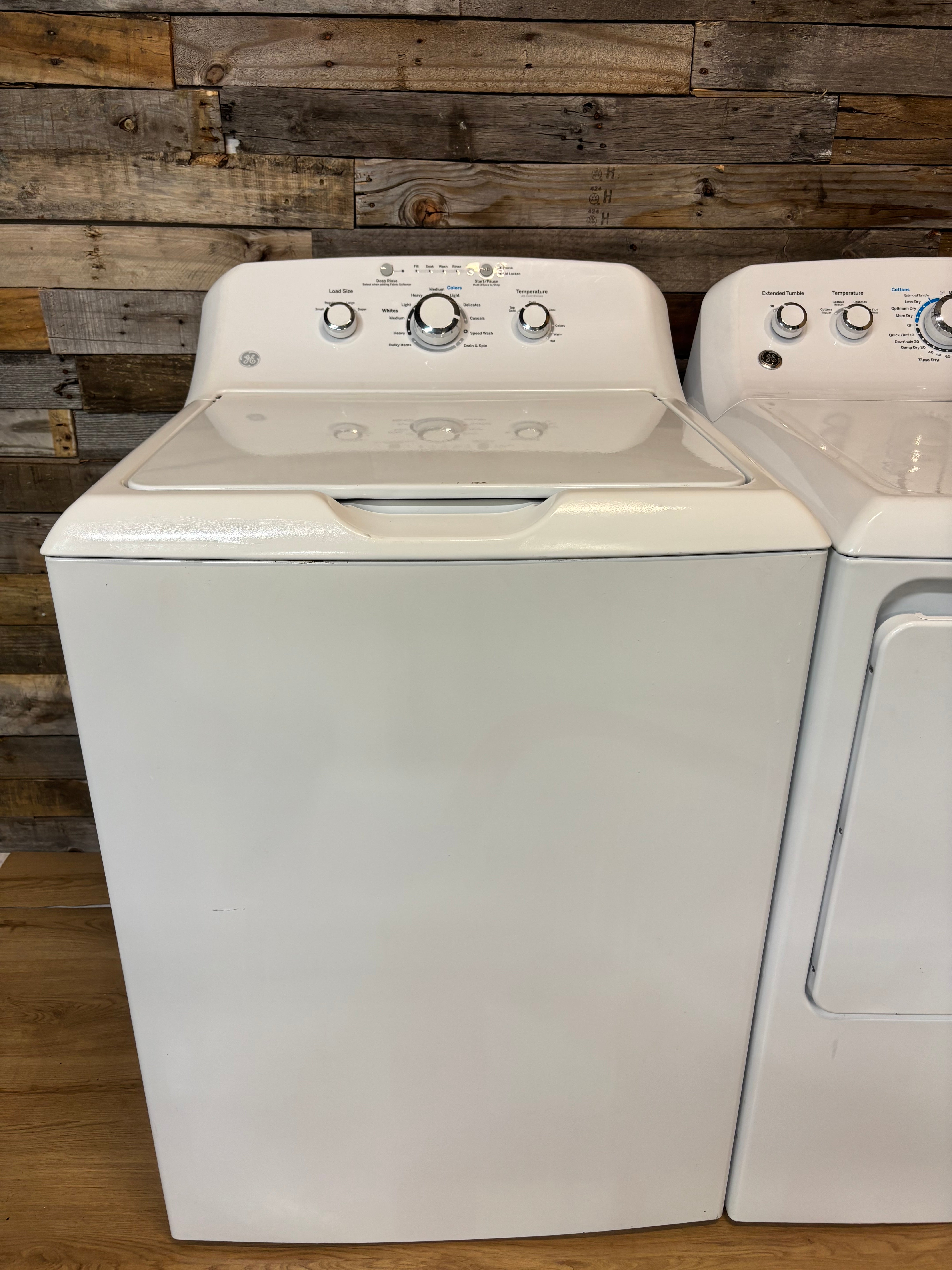 GE Top Load Washer Set