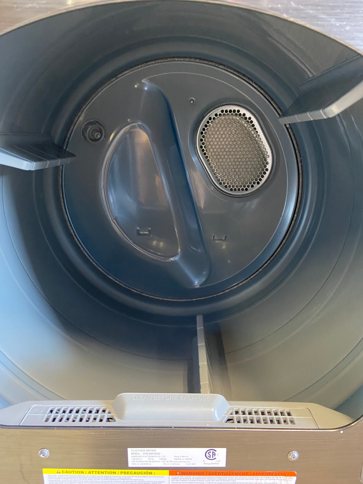 Samsung Black Stainless Large Capacity Washer & Dryer Set