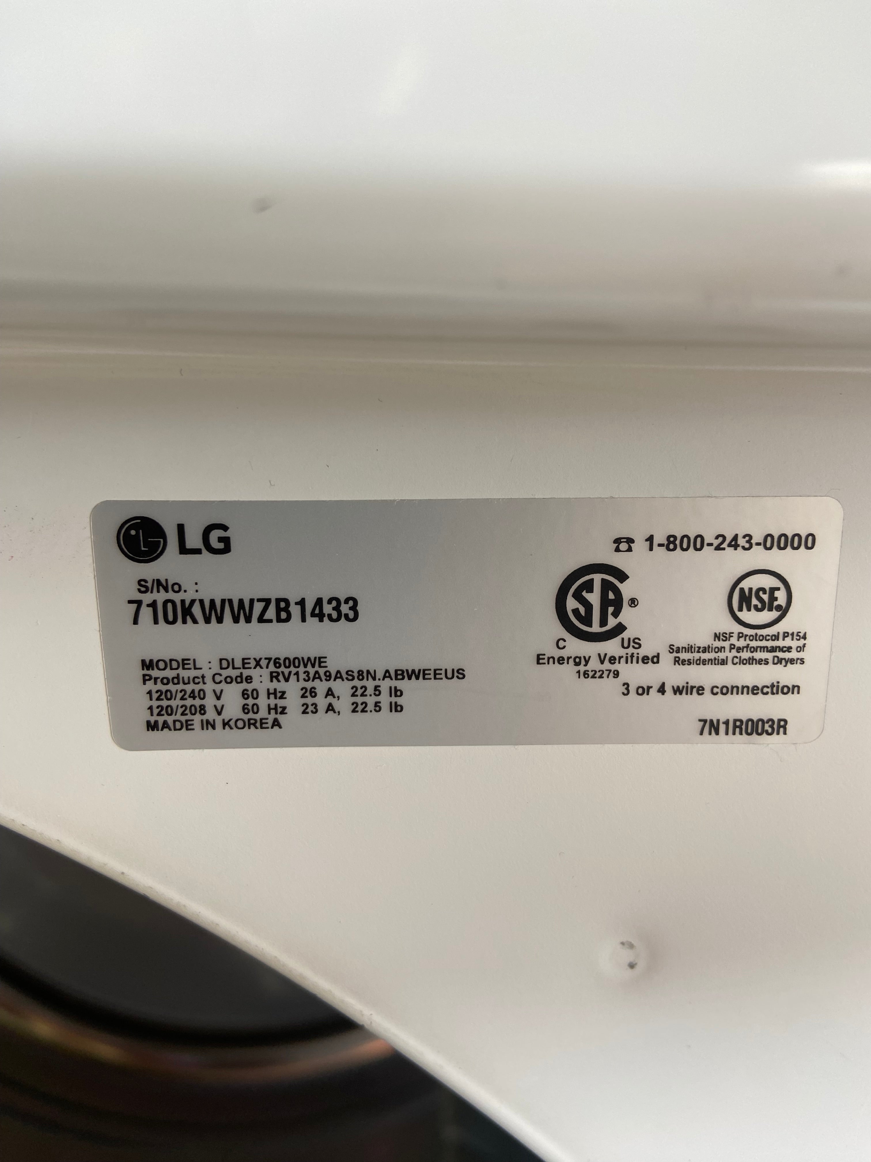 LG Direct Drive Top Load Set With Agitator