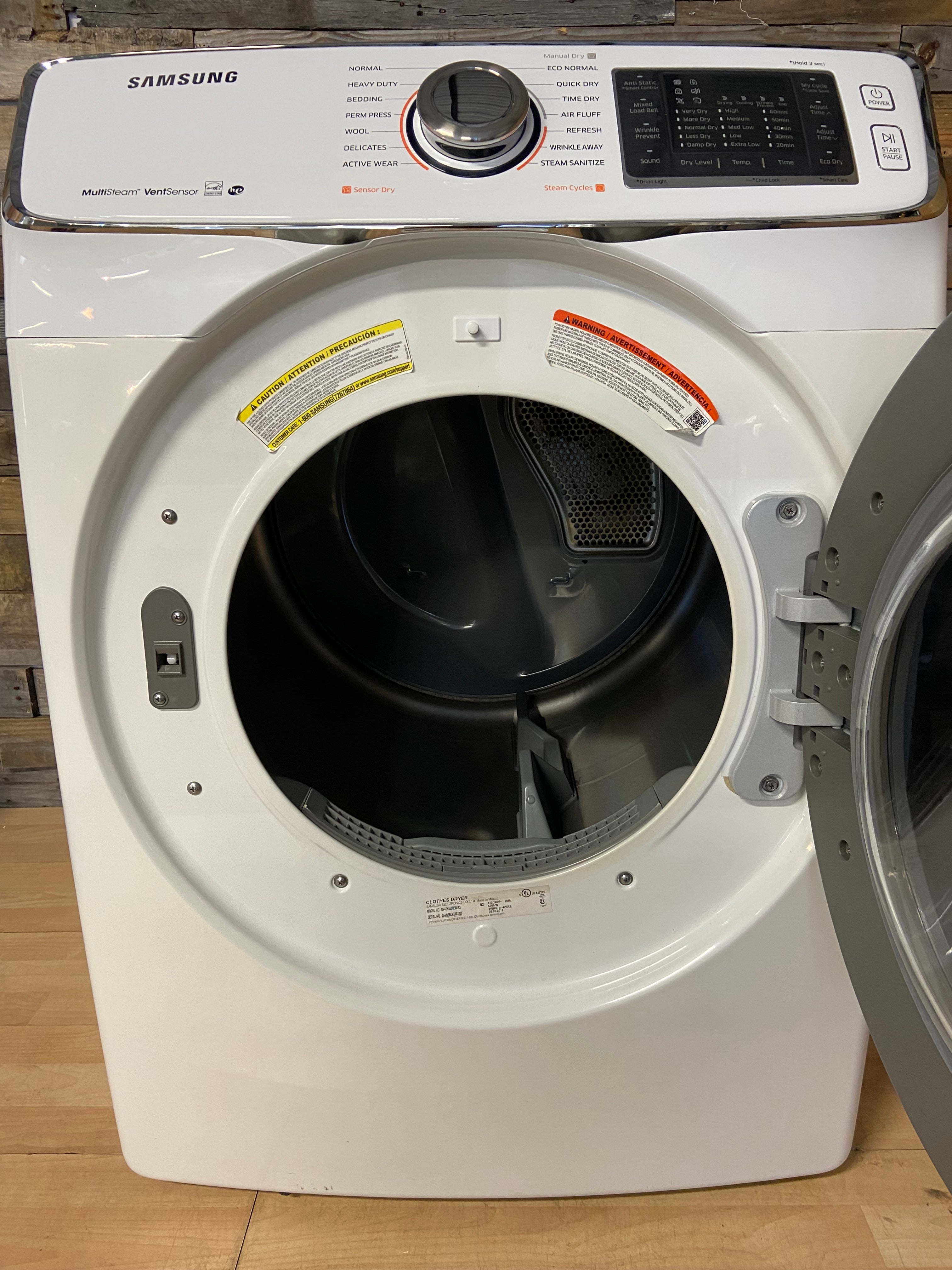 Samsung White Dryer