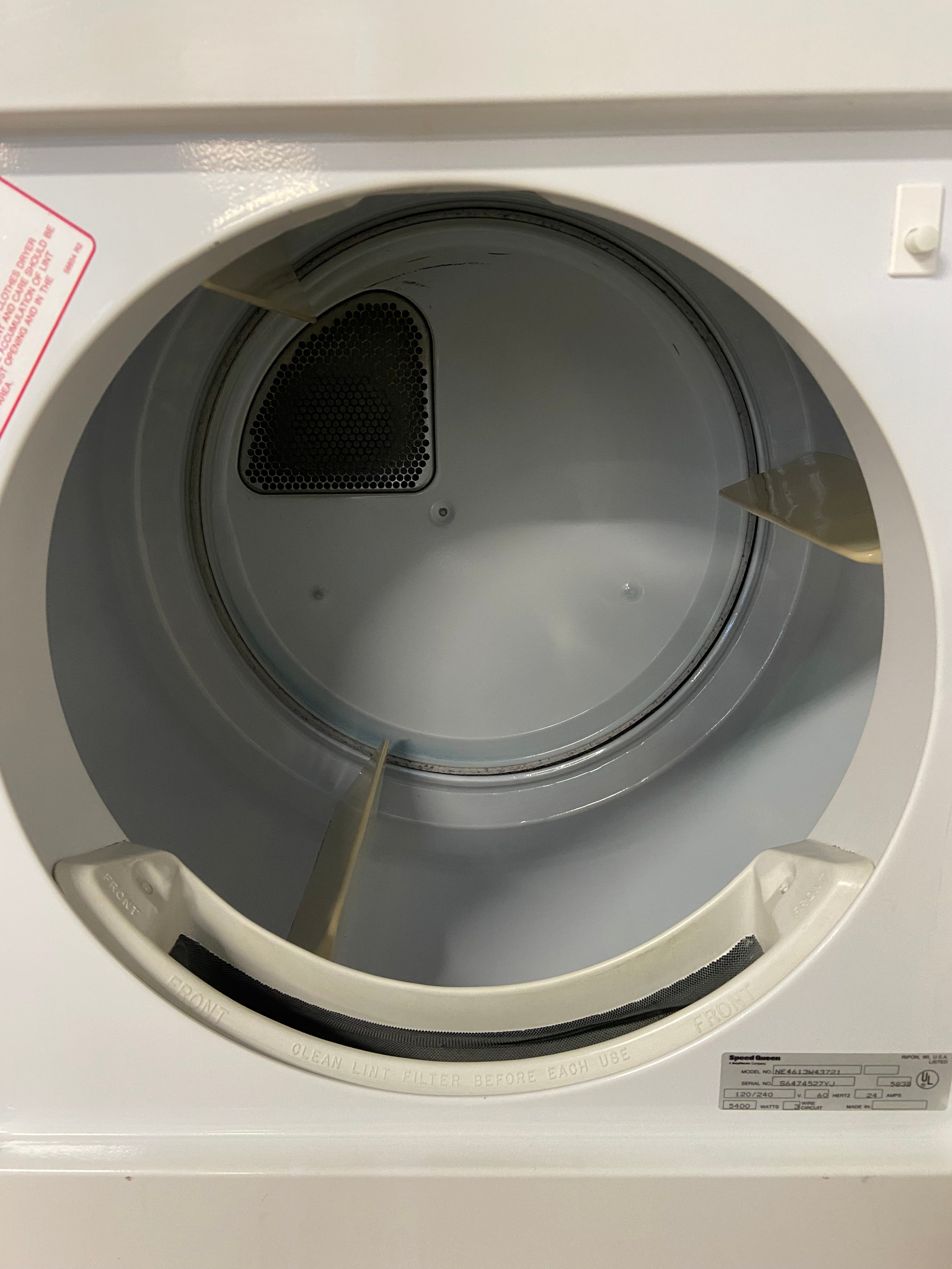 Speed Queen (Large Capacity) Washer Dryer Set