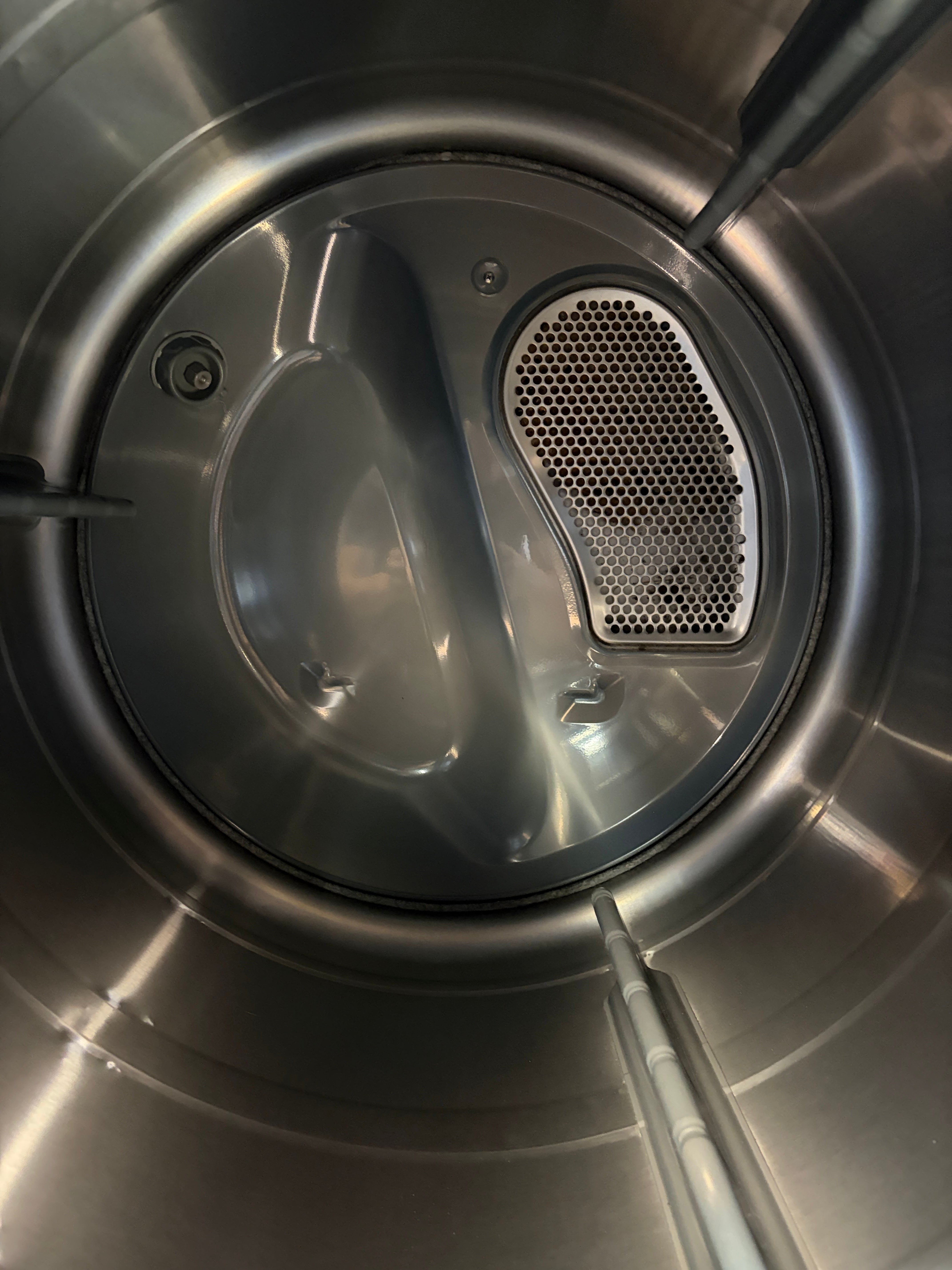 Black Samsung 5.0 Cu Ft Washer and Smart Dryer