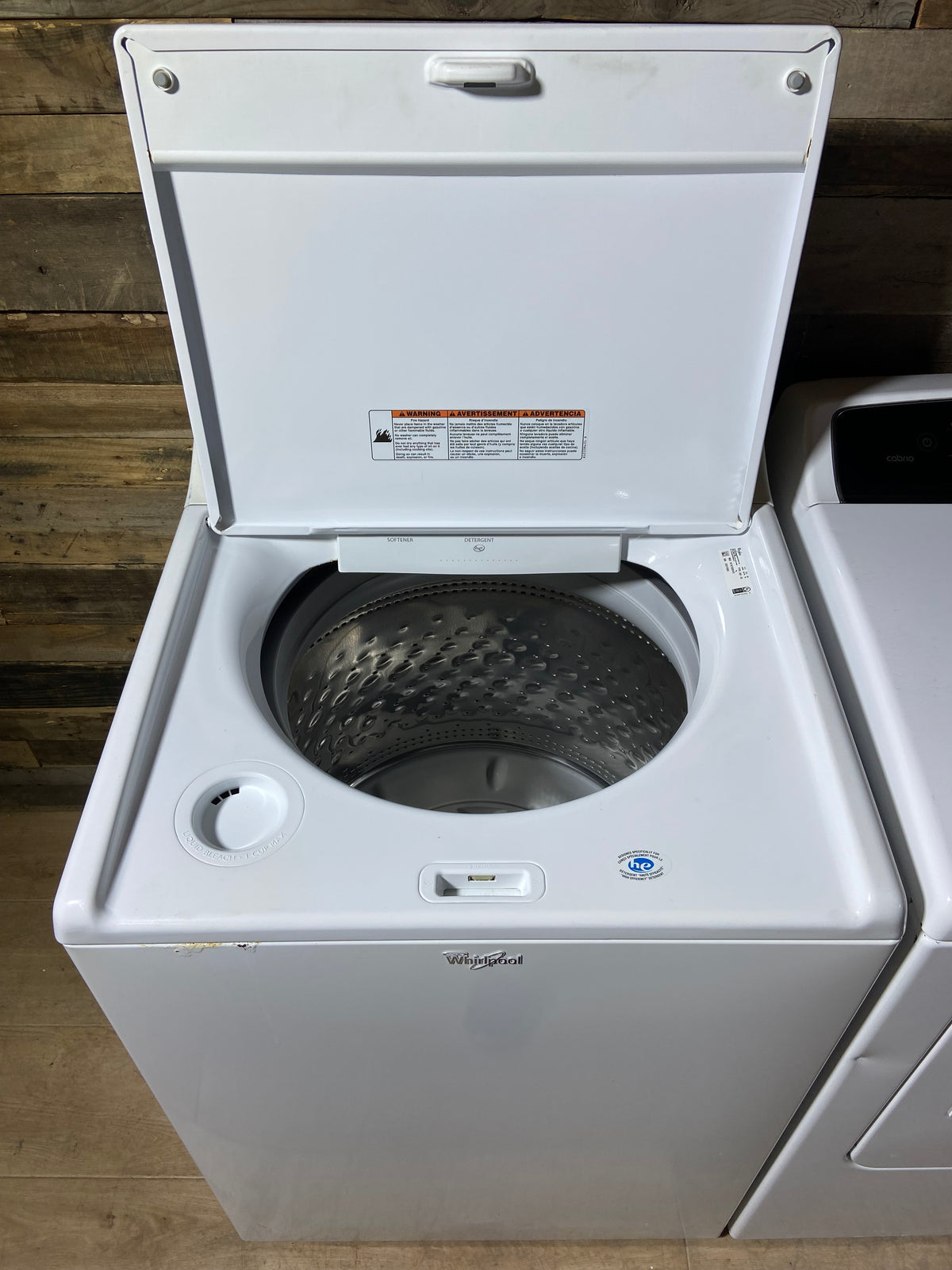 Whirlpool Cabrio Large Capacity Washer & Dryer Set
