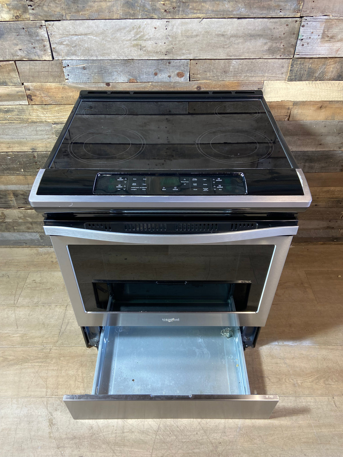 Whirlpool Stainless Steel Slide in Range
