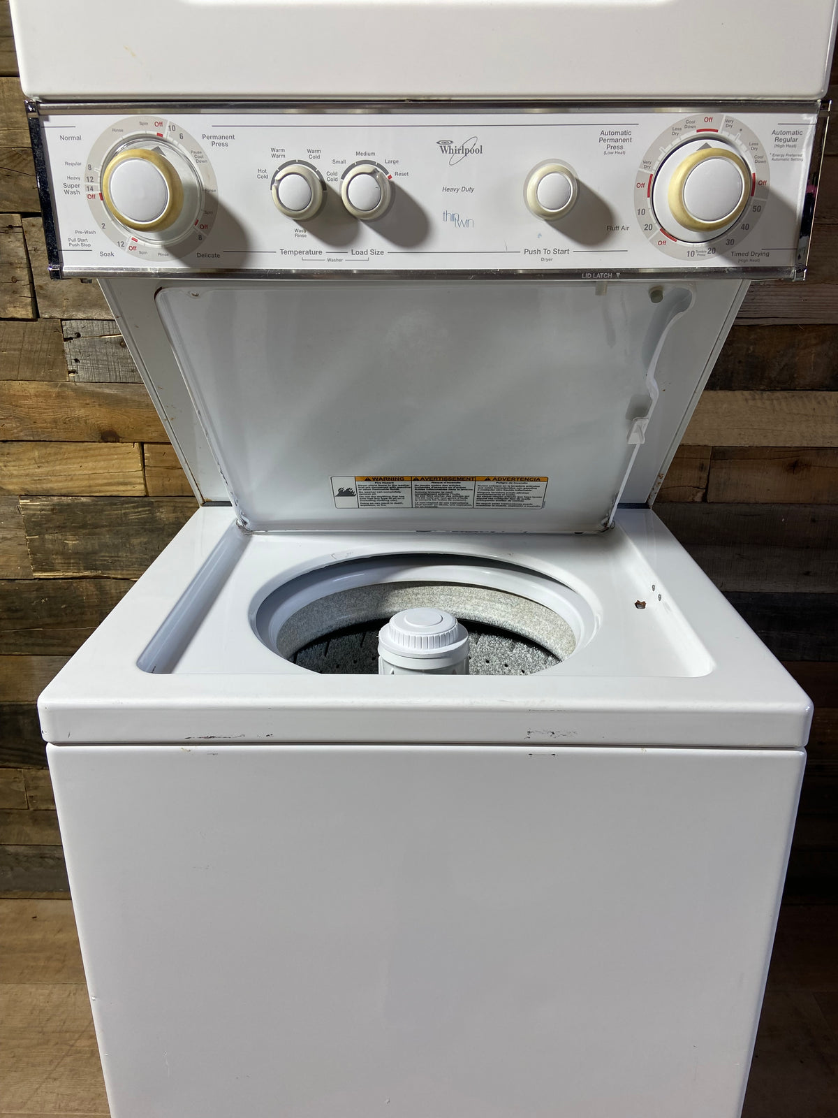 Whirlpool ThinTwin 24” Stackable