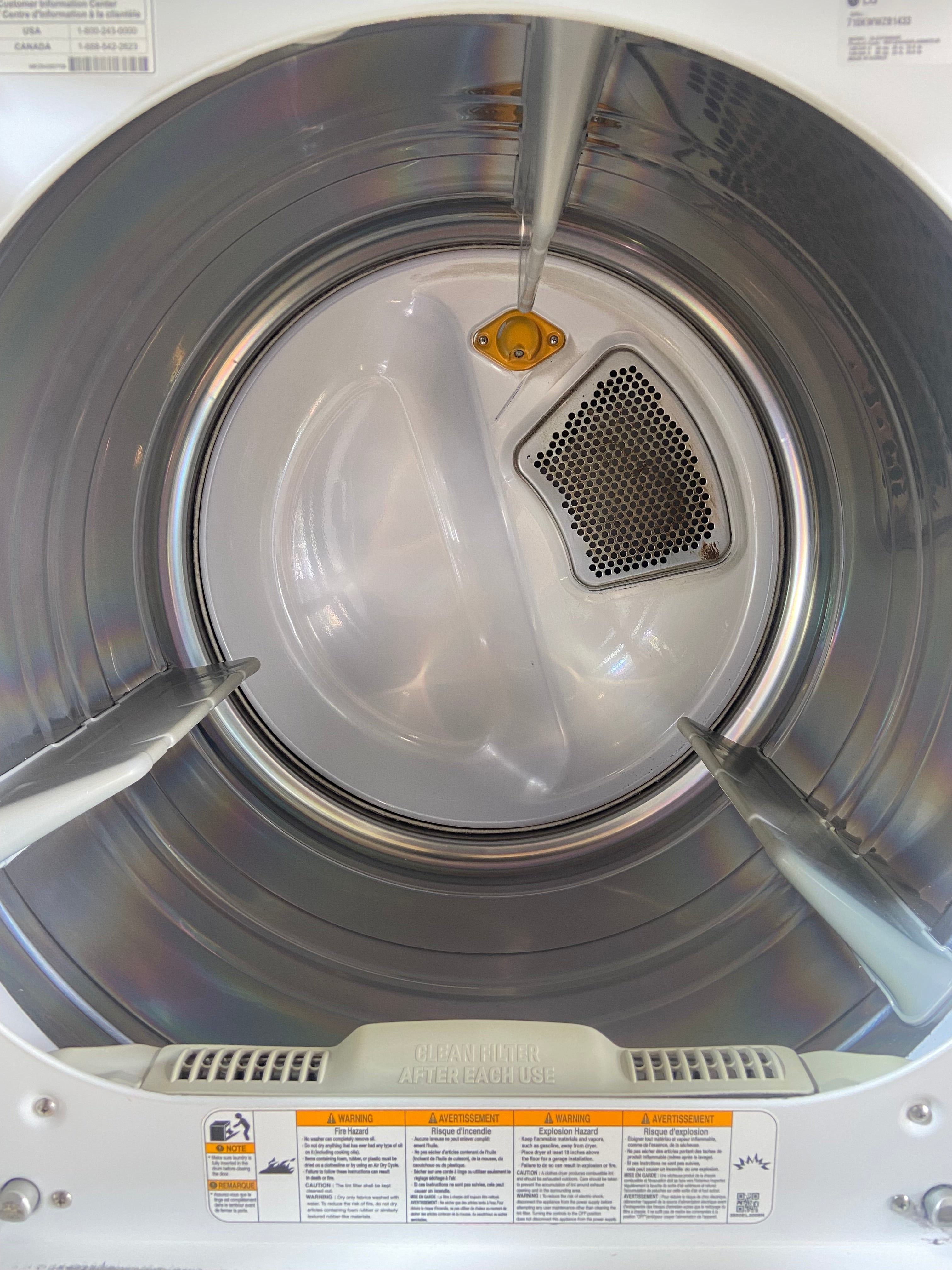 LG Direct Drive Top Load Set With Agitator