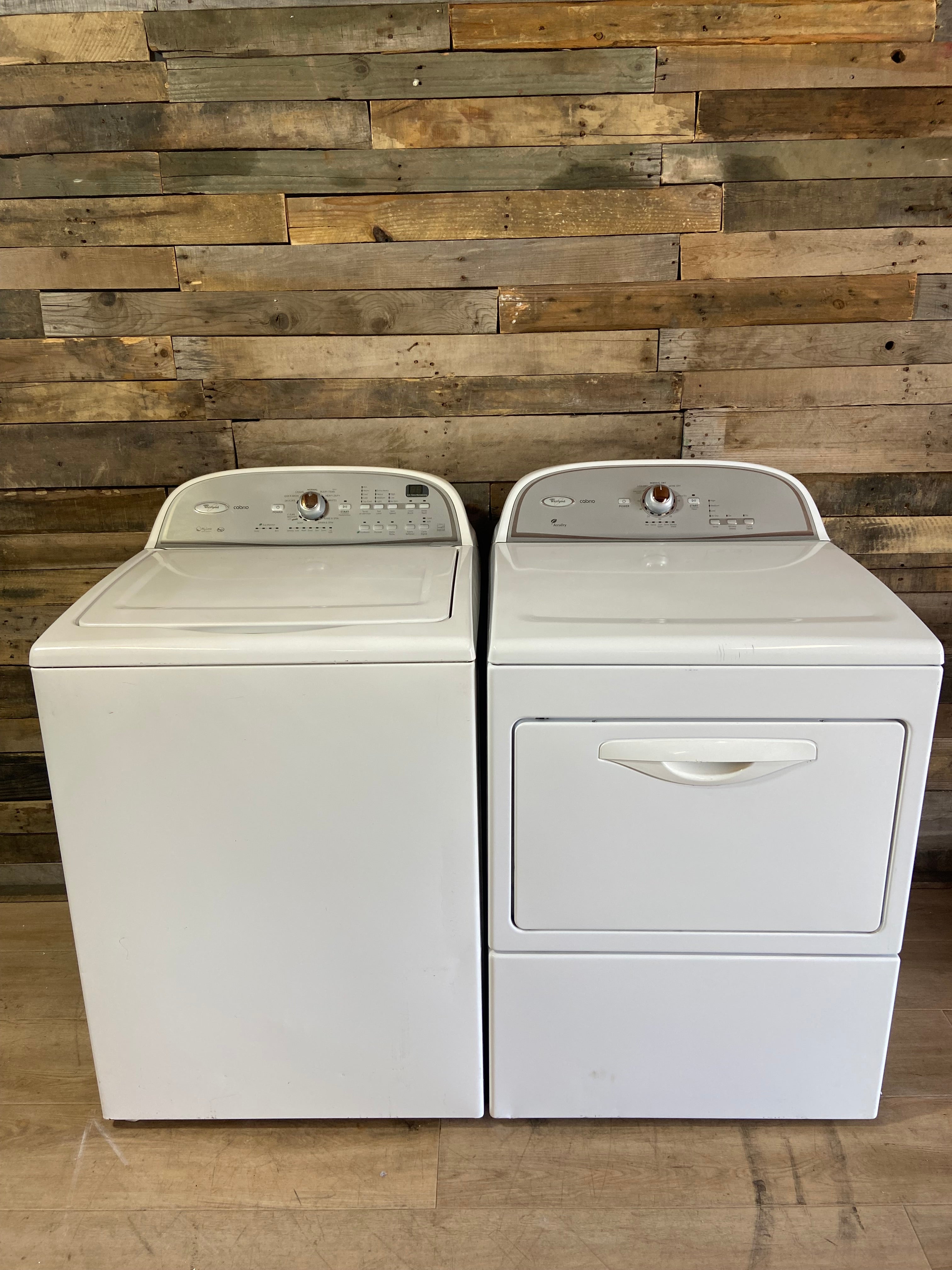 Whirlpool Cabrio Washer & Dryer Set