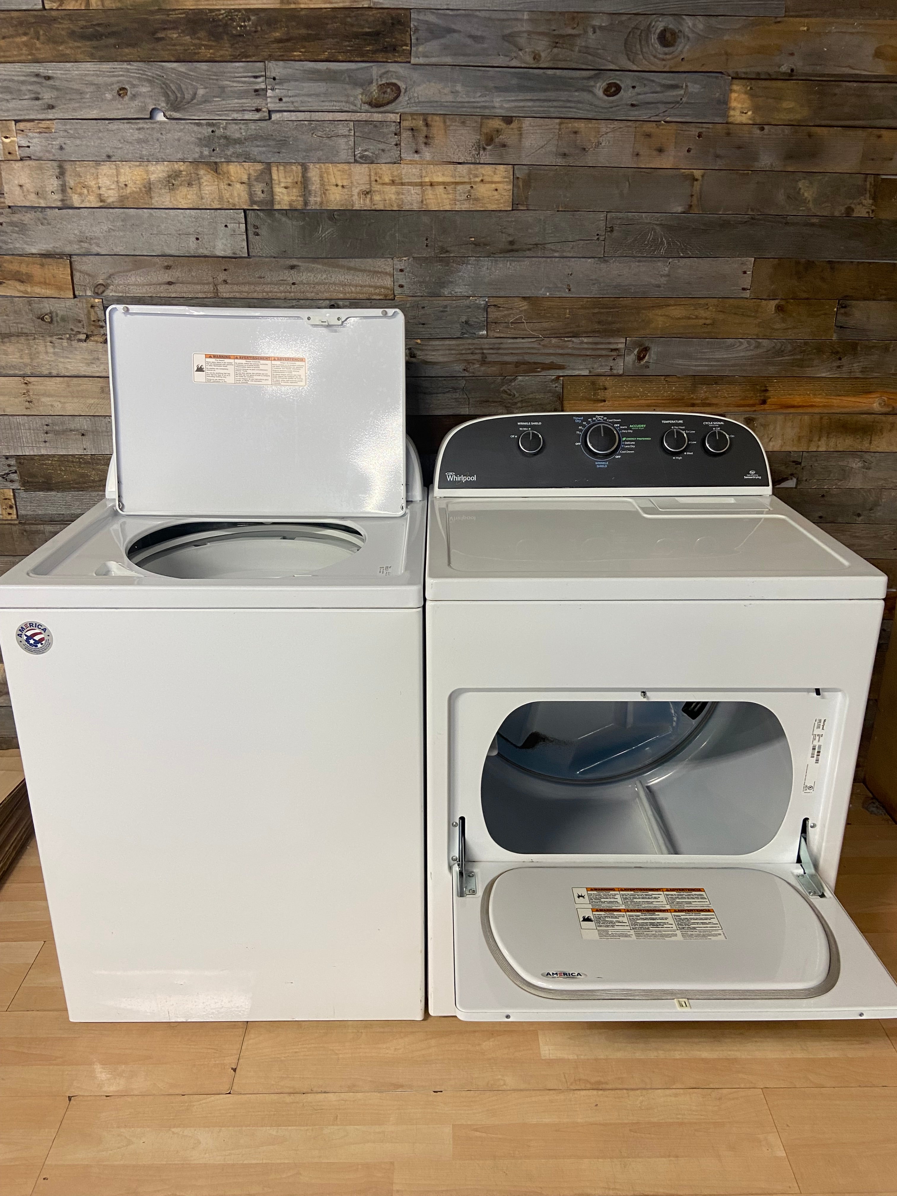 Whirlpool Top Load Set
