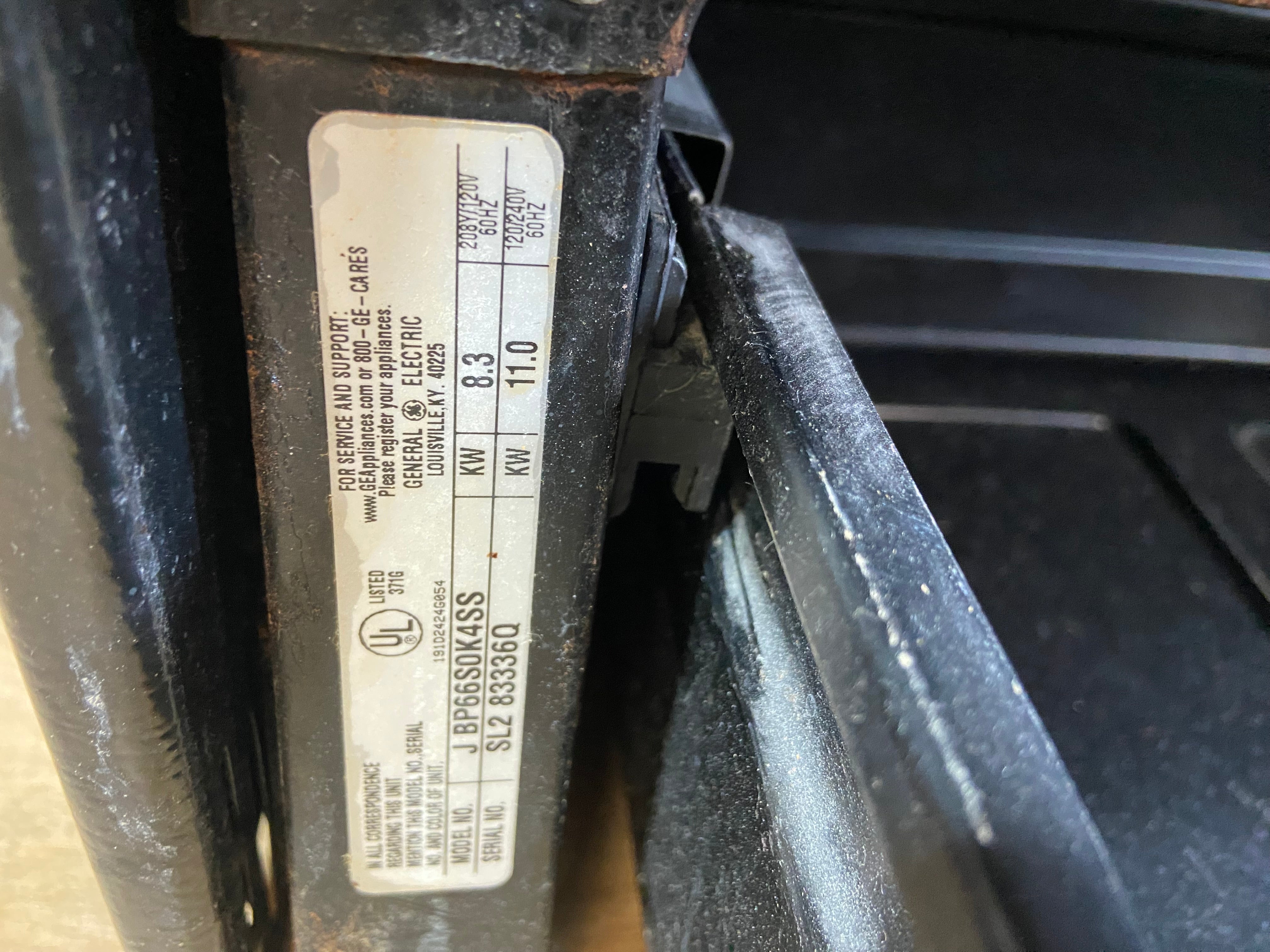 GE 4 Burner Stainless Steel Range