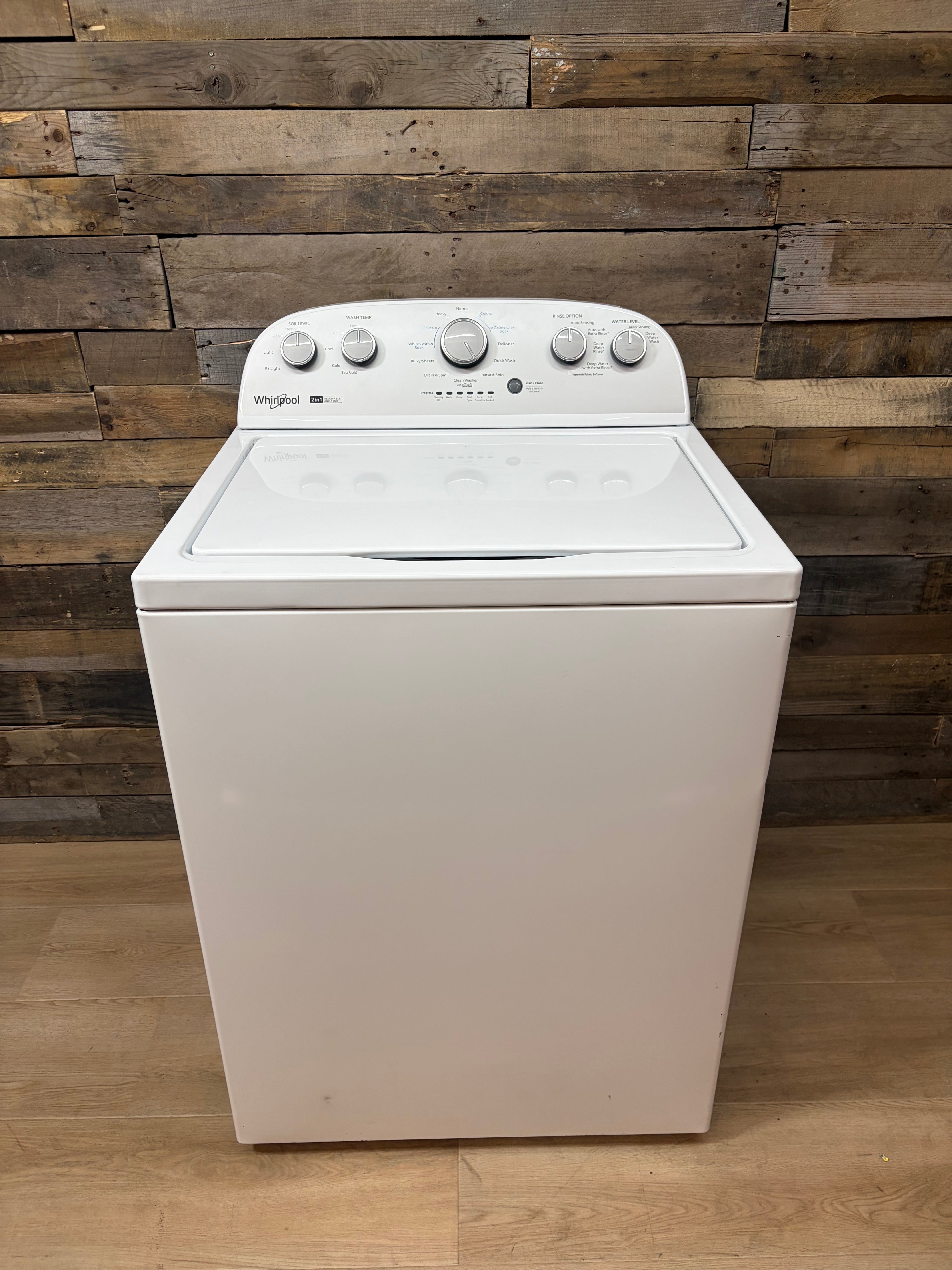 Whirlpool 2 in 1 Removable Agitator Top Load Washer