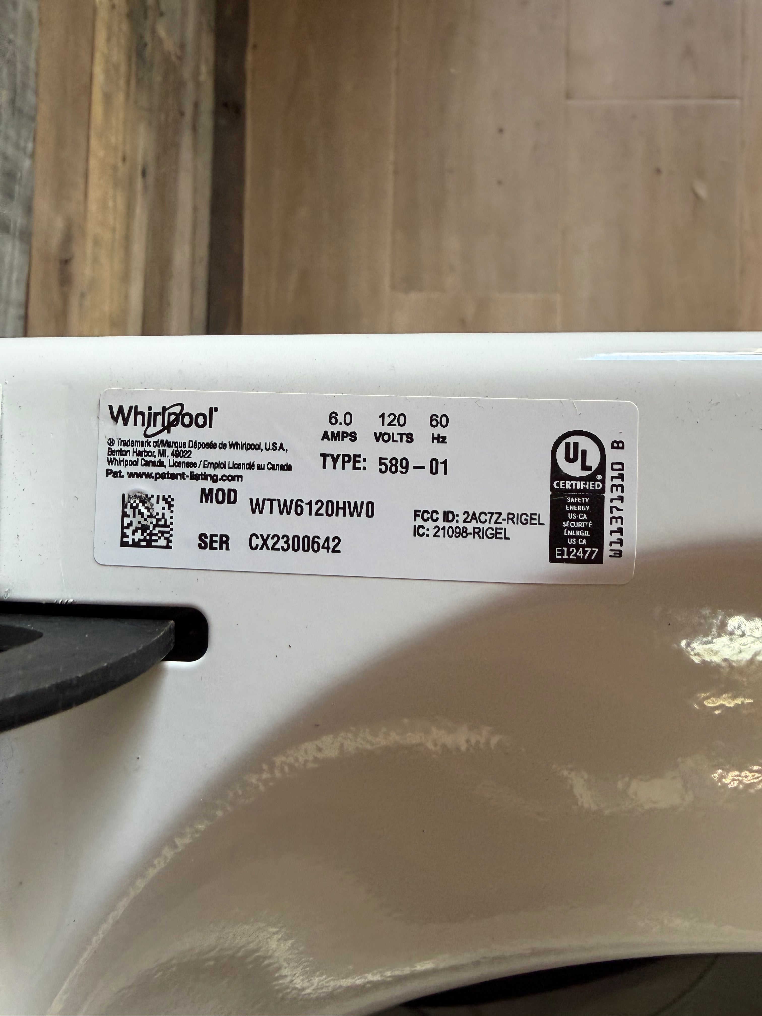 Whirlpool Glass Door Load N Go Top Load Set