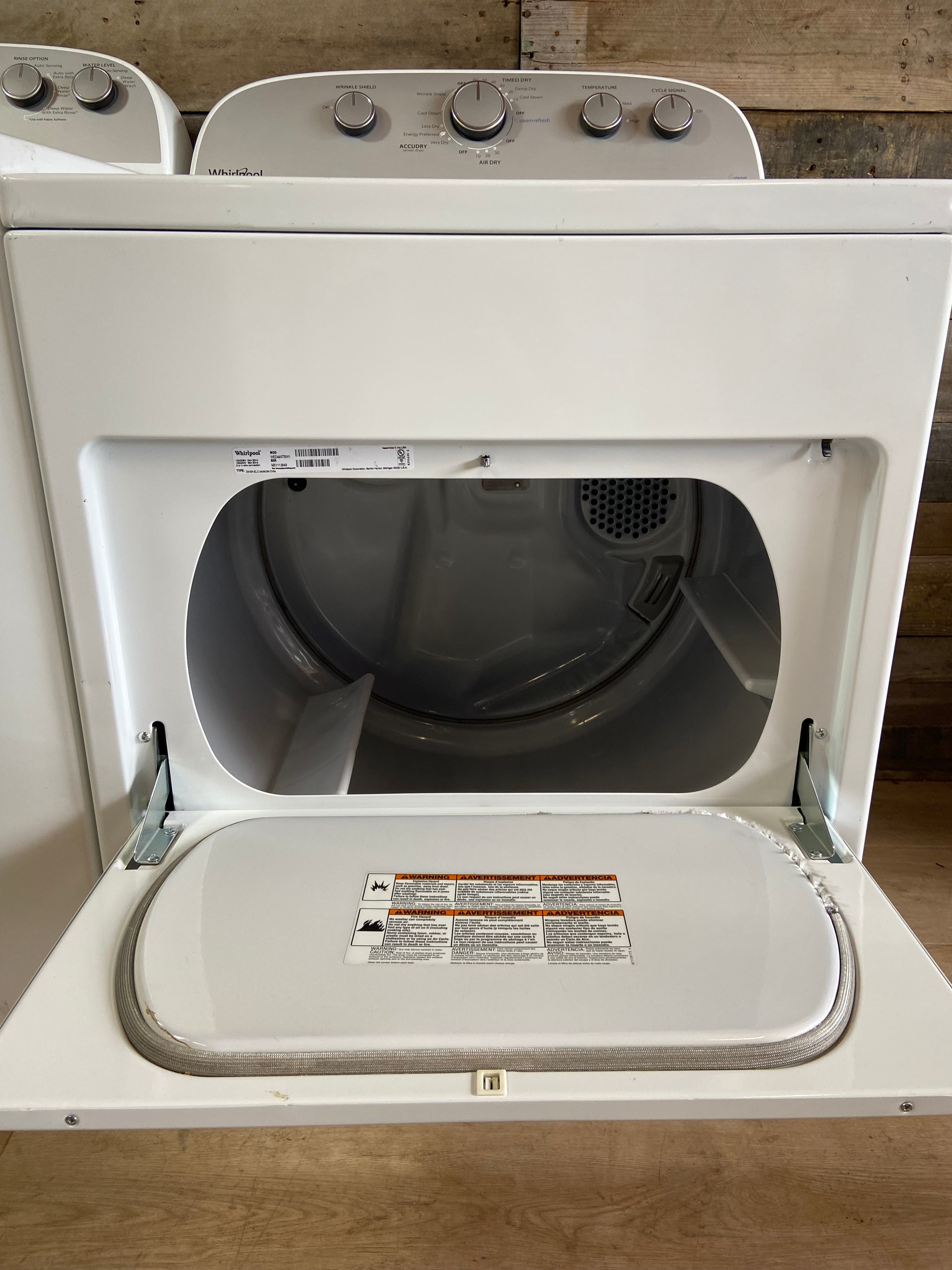 Whirlpool Grey Face 2 In 1 Removable Agitator Top Load Washer