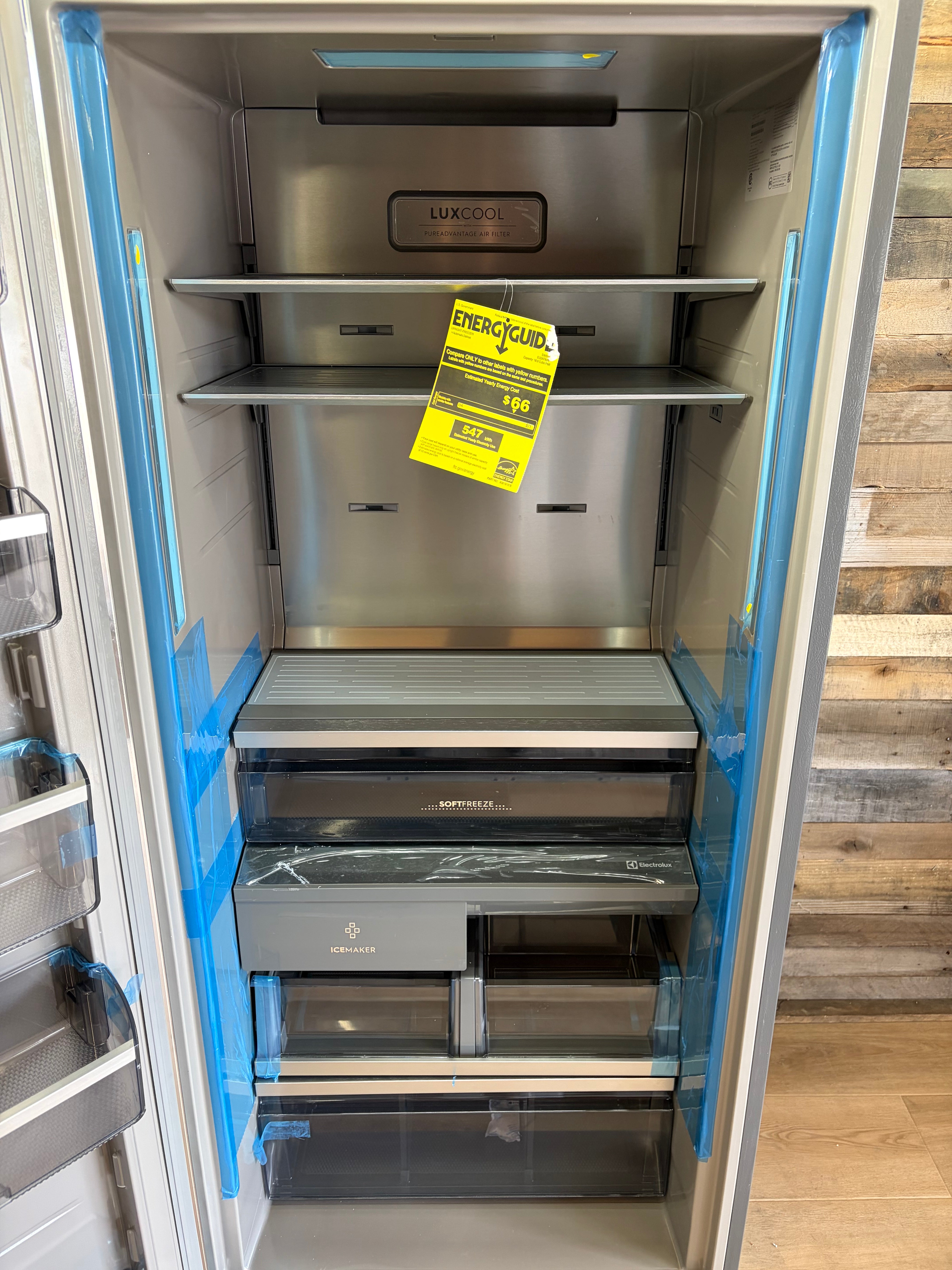Electrolux Black Stainless 19 Cu. Ft. Single-Door Freezer