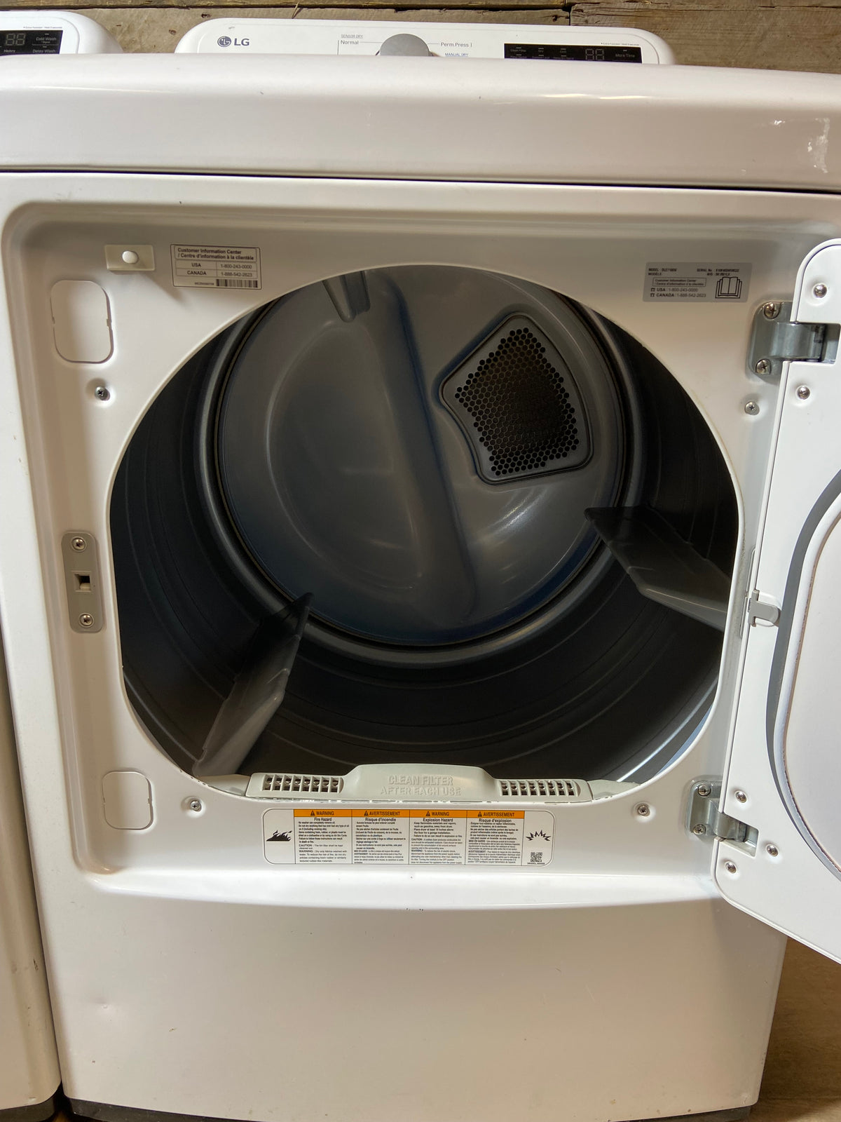 LG Direct Drive Large Capacity Washer & Dryer Set