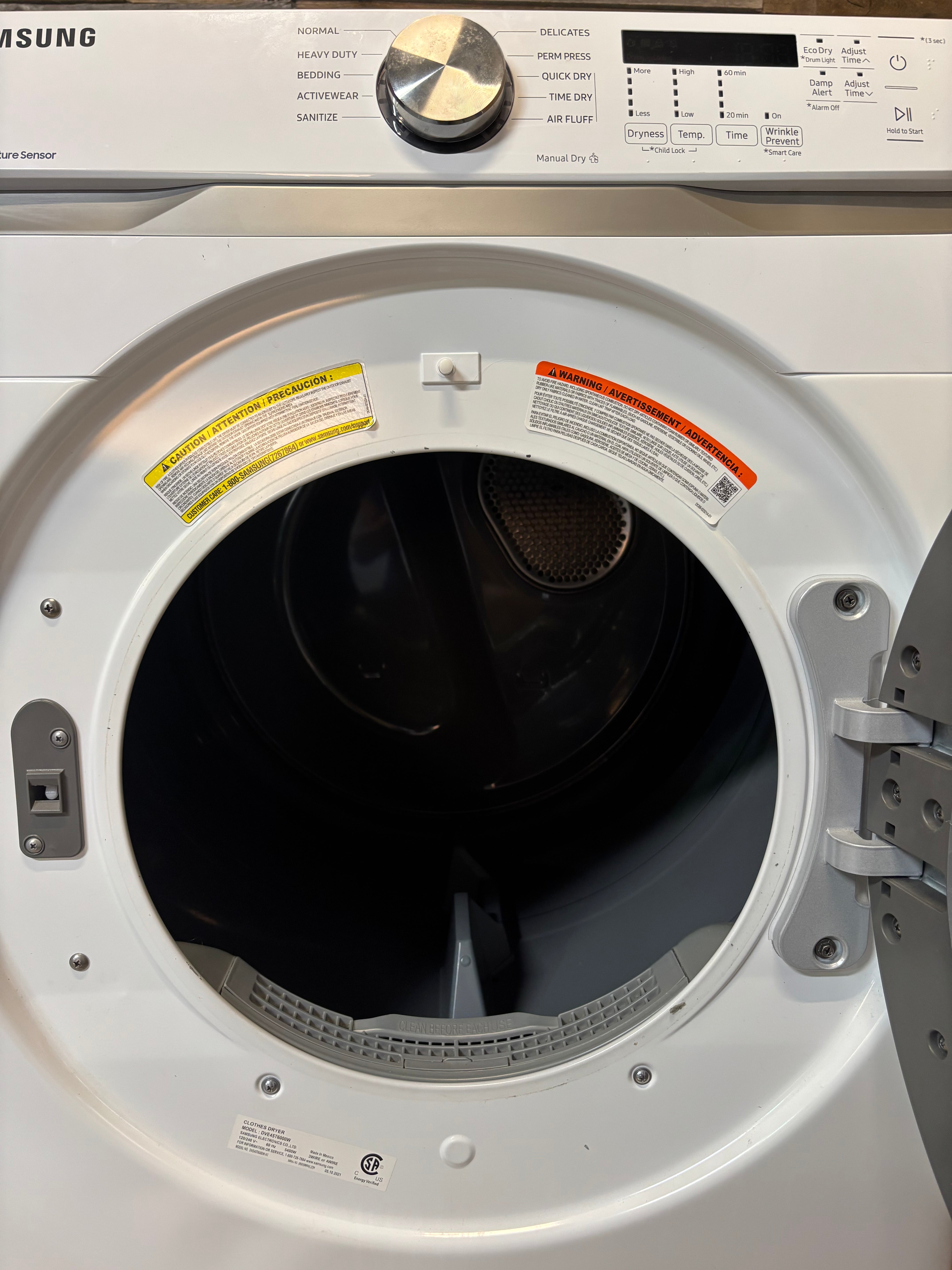 Samsung White Front Load Set