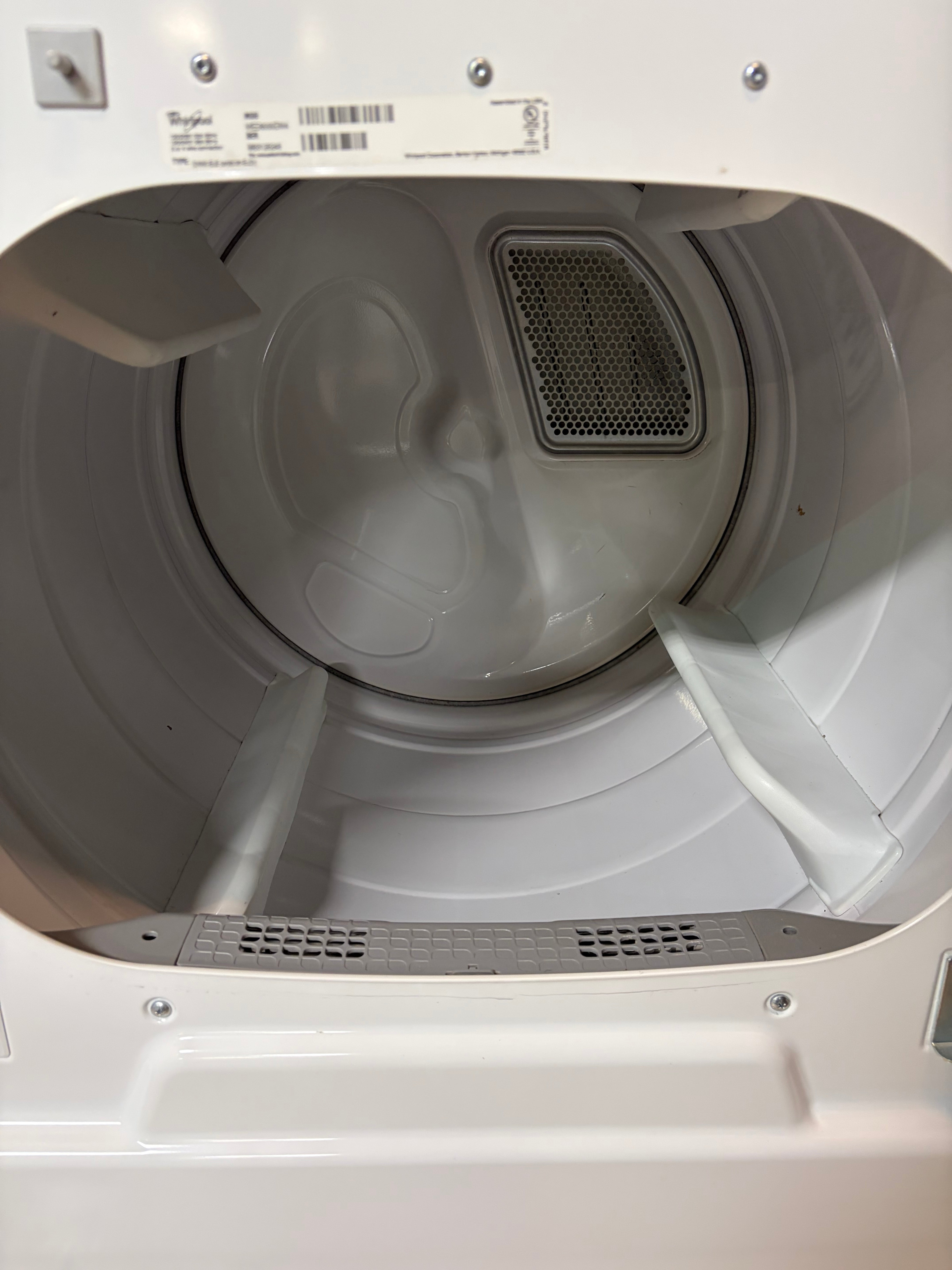 White Whirlpool Cabrio XL Dryer