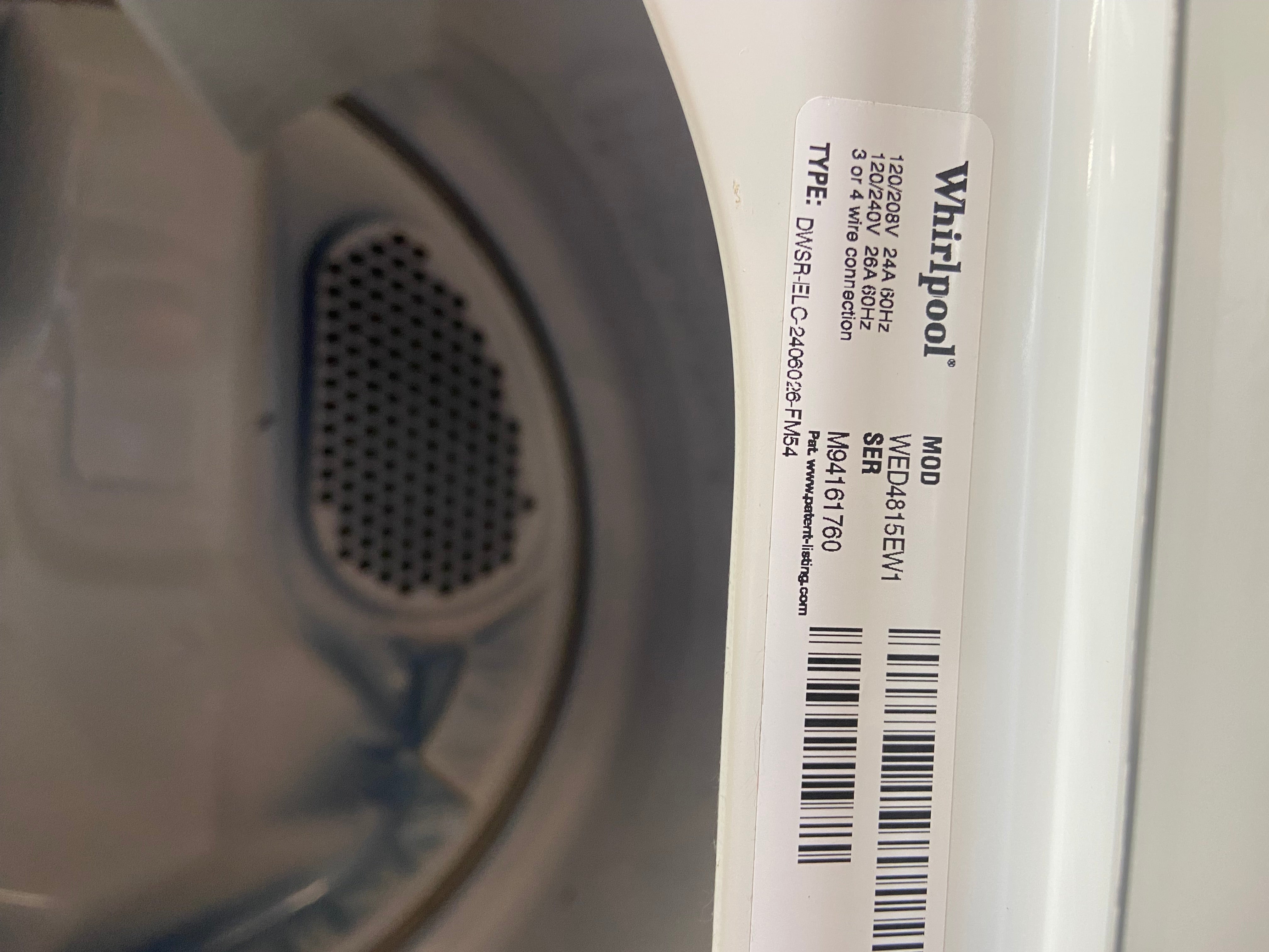 Whirlpool Grey Face Top Load Set