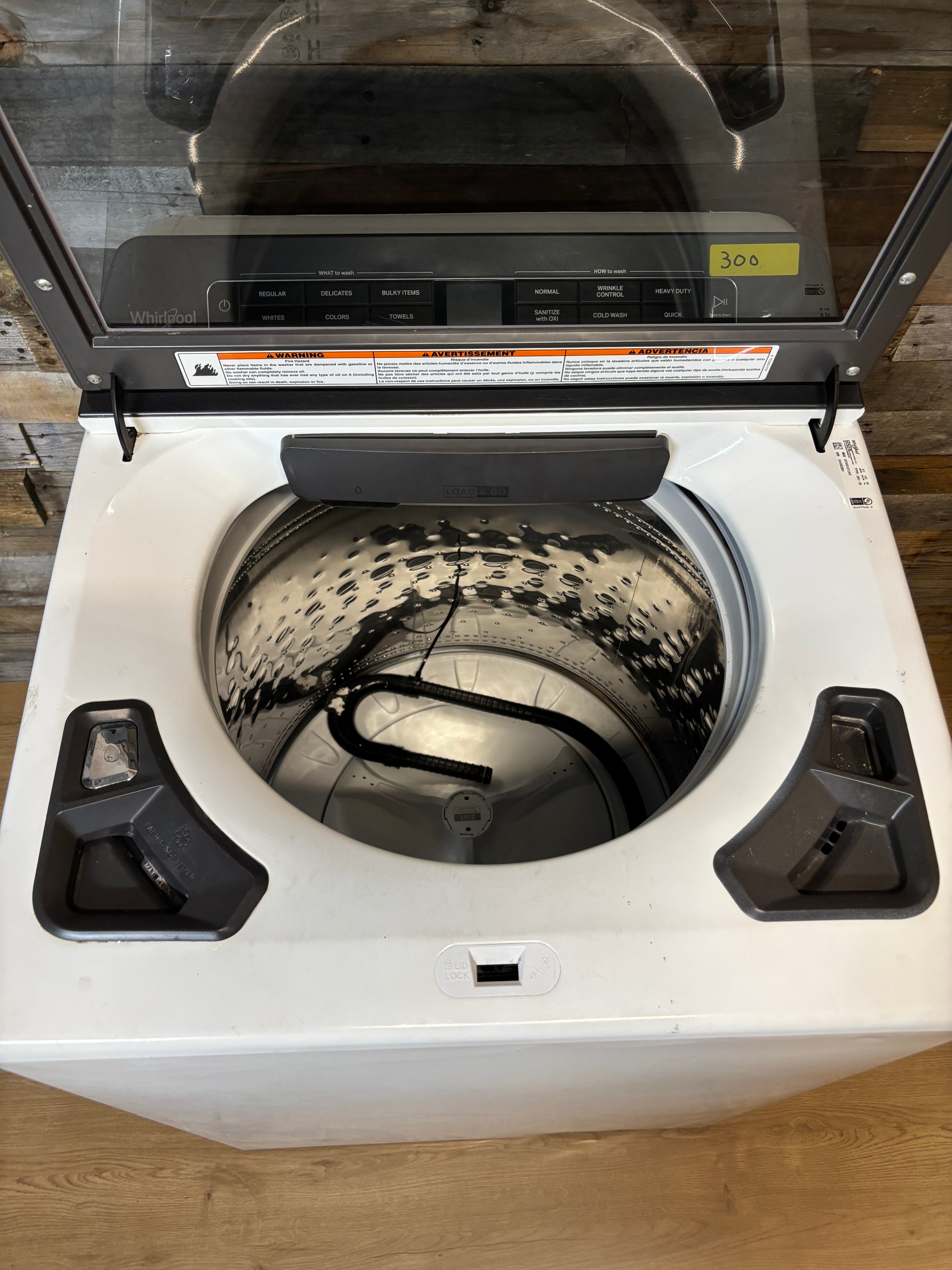 Whirlpool Load N Go Top Load Washer