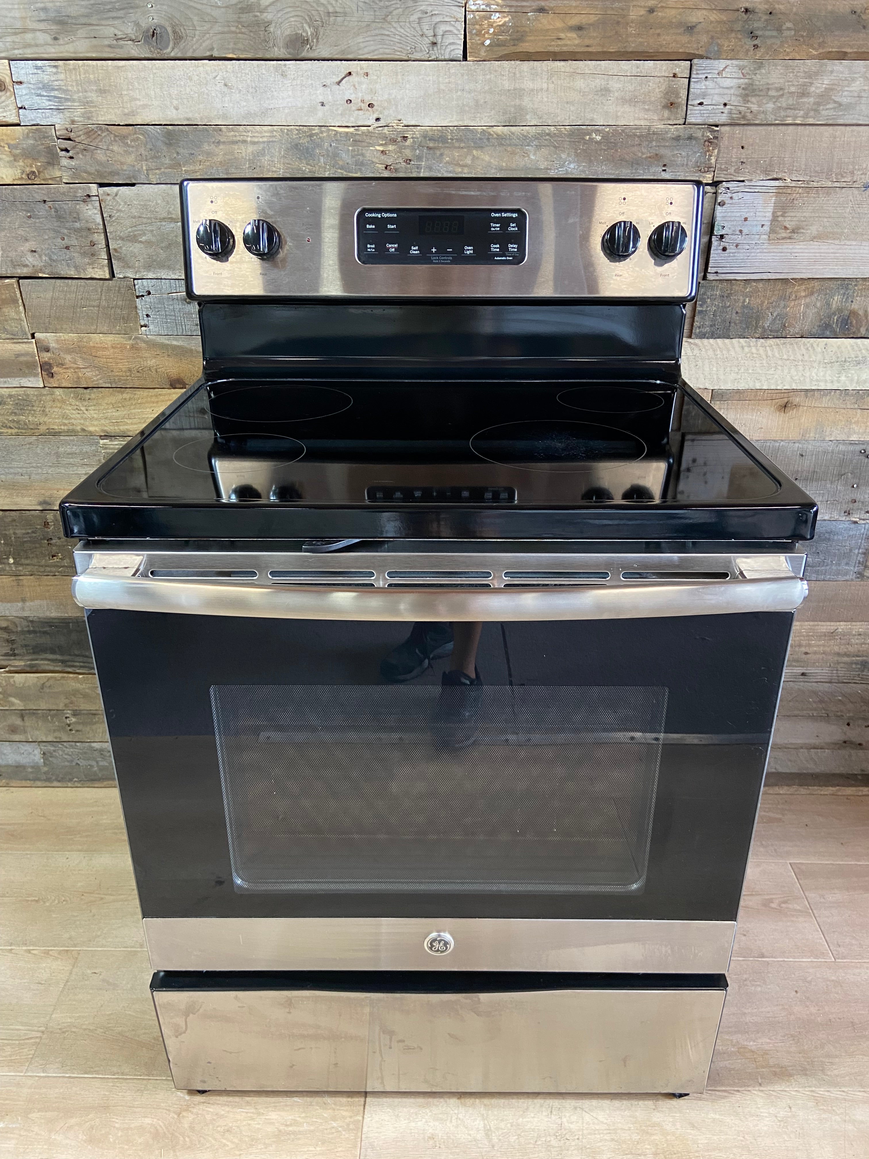 GE Stainless 4 Burner Range