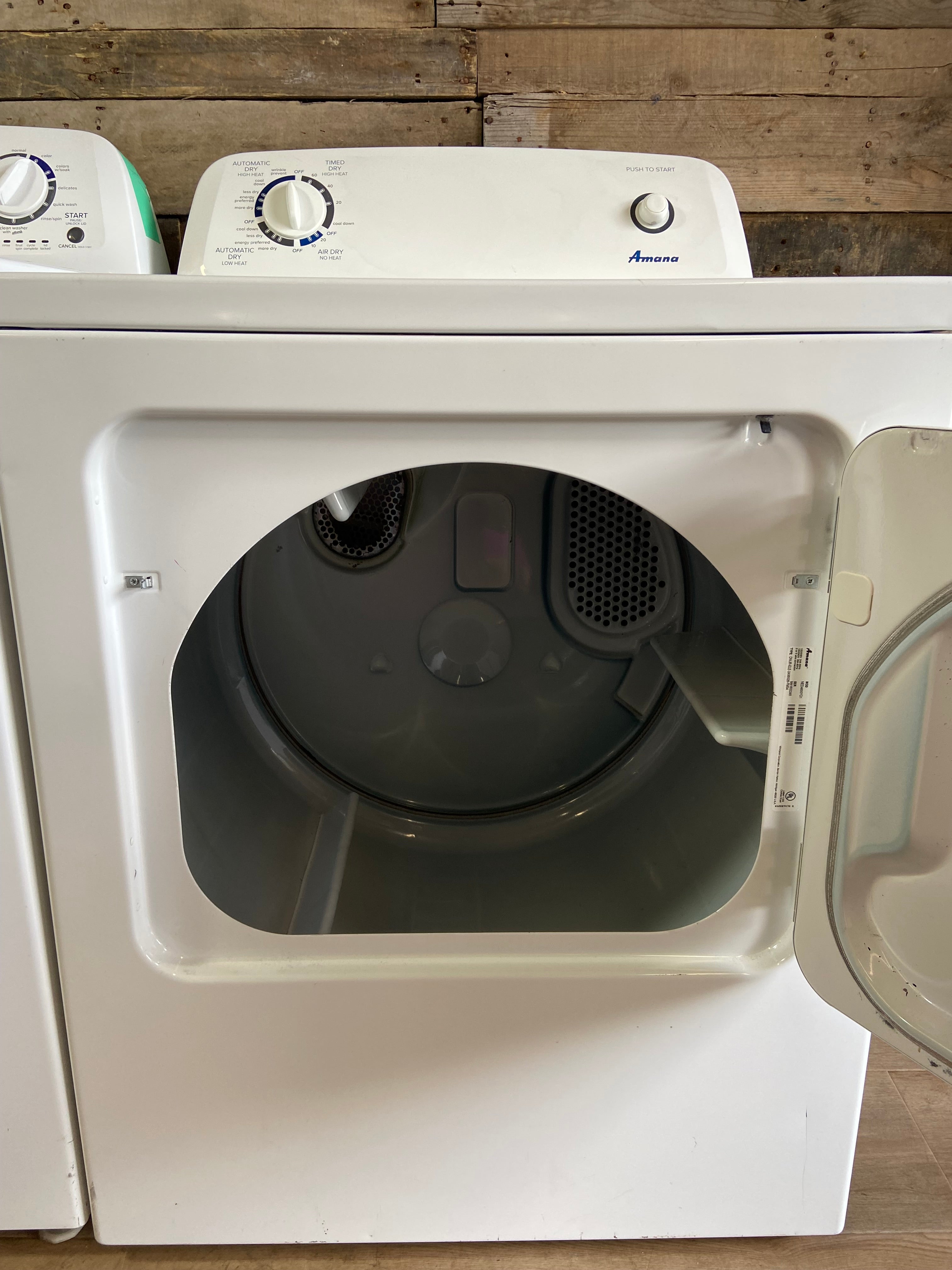Amana Top Load Large Capacity Washer & Dryer Set